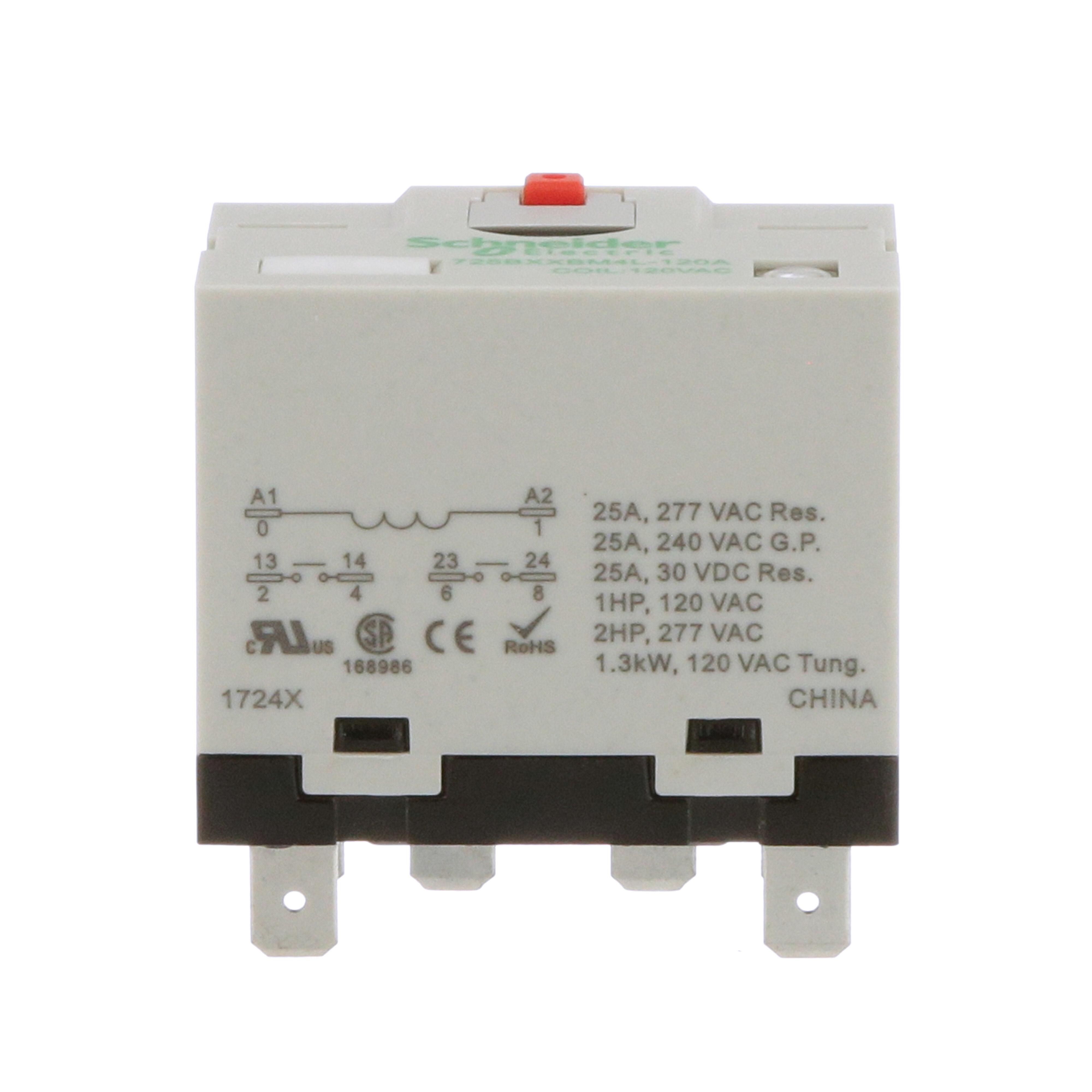 Schneider Electric 725BXXBM4L-120A Power Relays