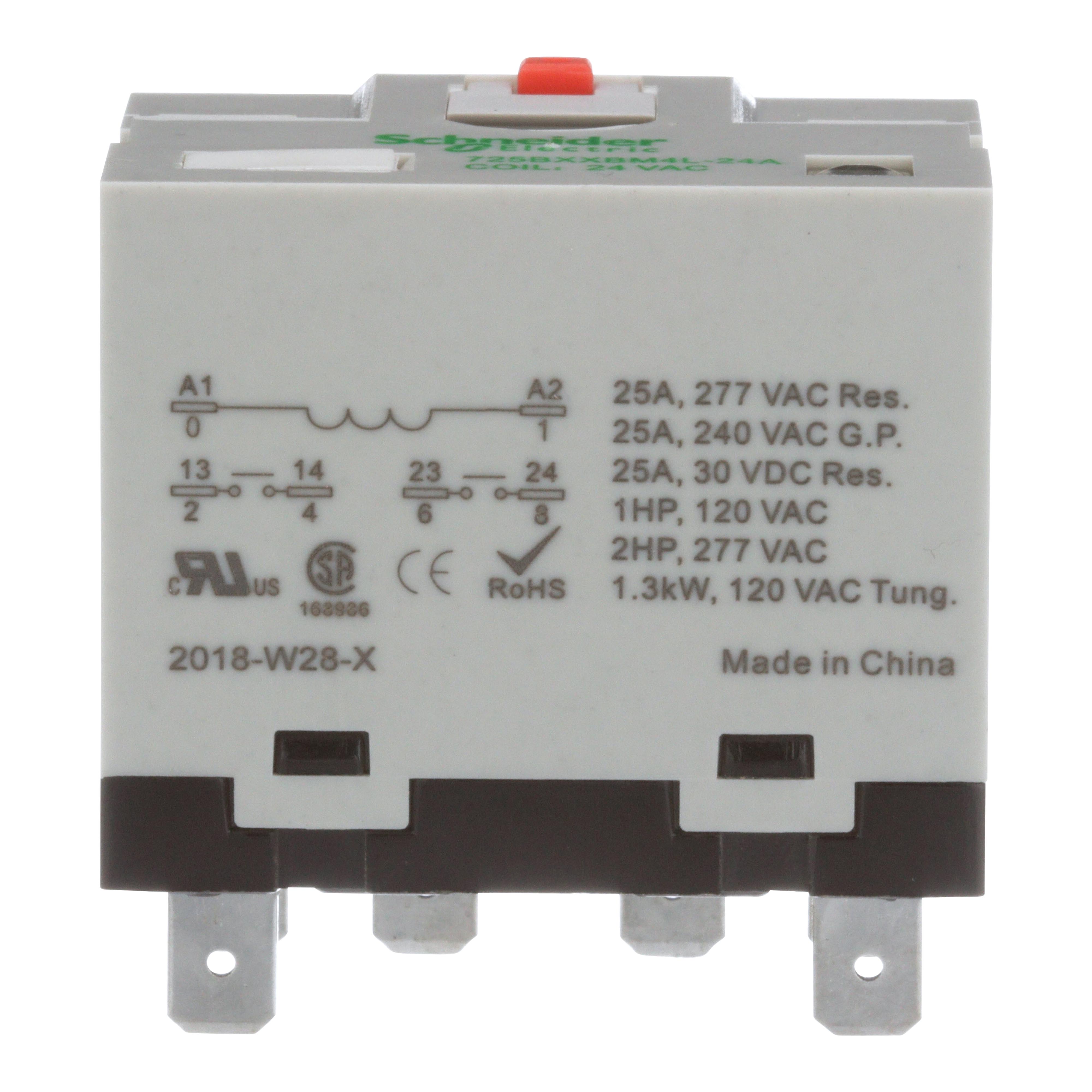 Schneider Electric 725BXXBM4L-24A Power Relays