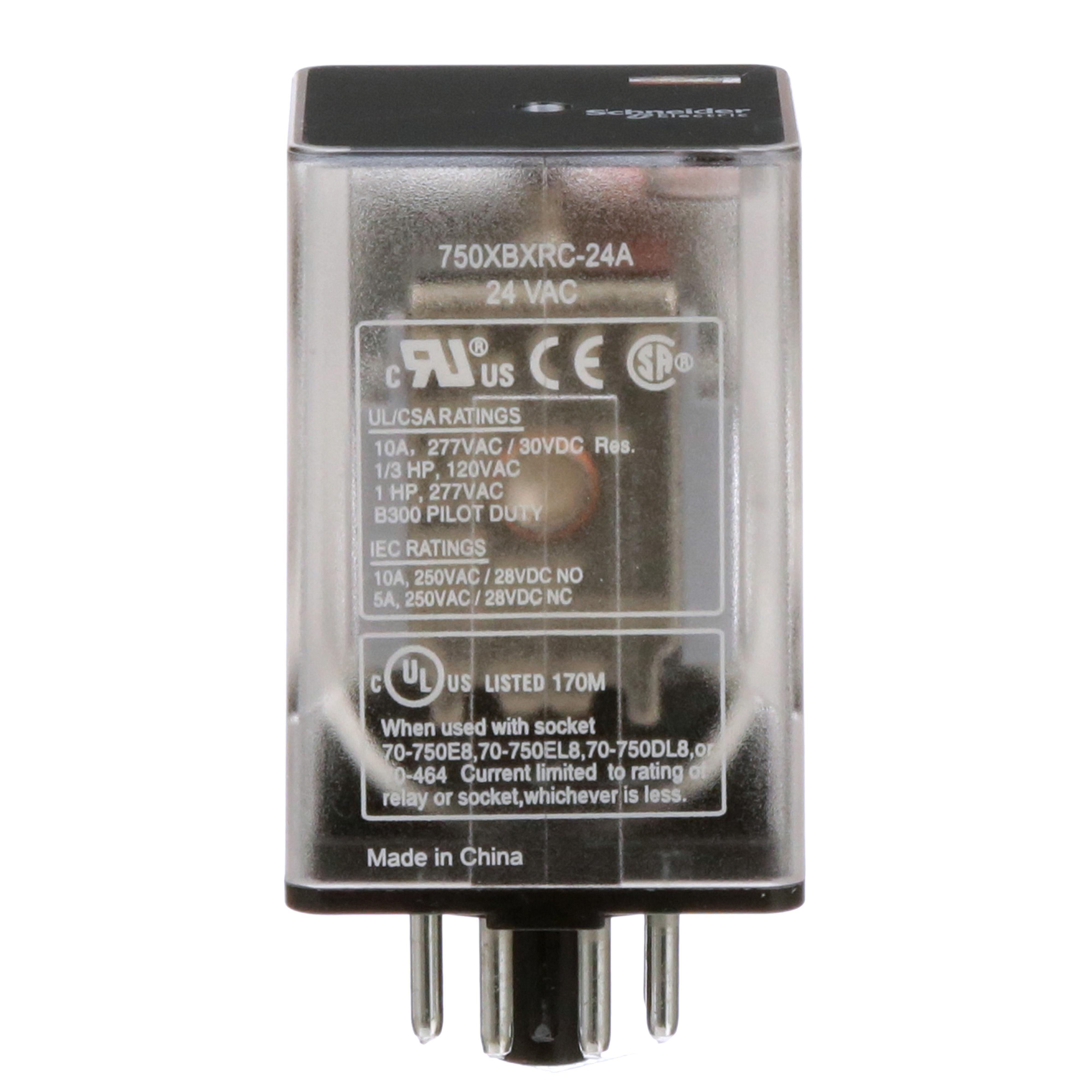 Schneider Electric 750XBXRC-24A General Purpose Relays