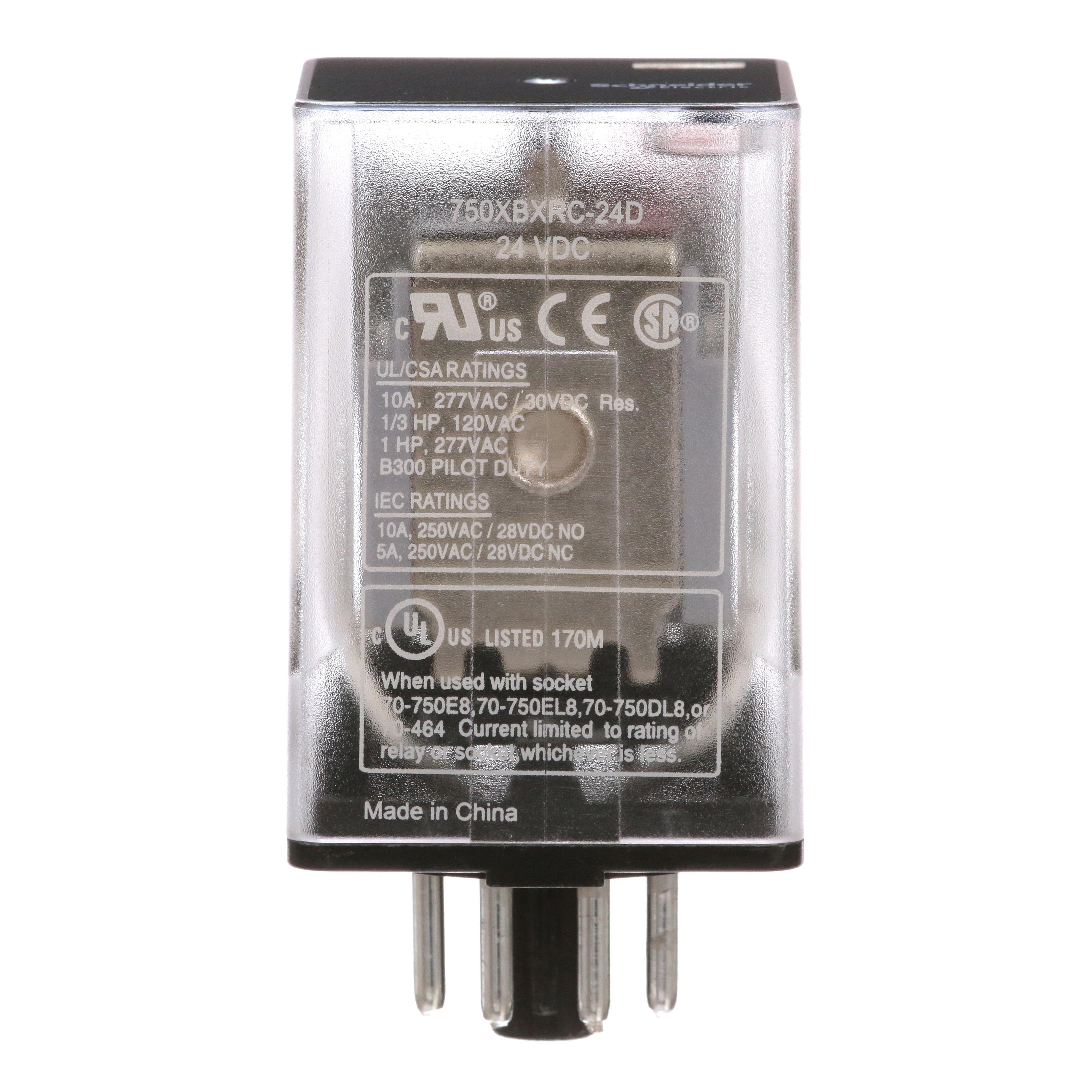 Schneider Electric 750XBXRC-24D General Purpose Relays