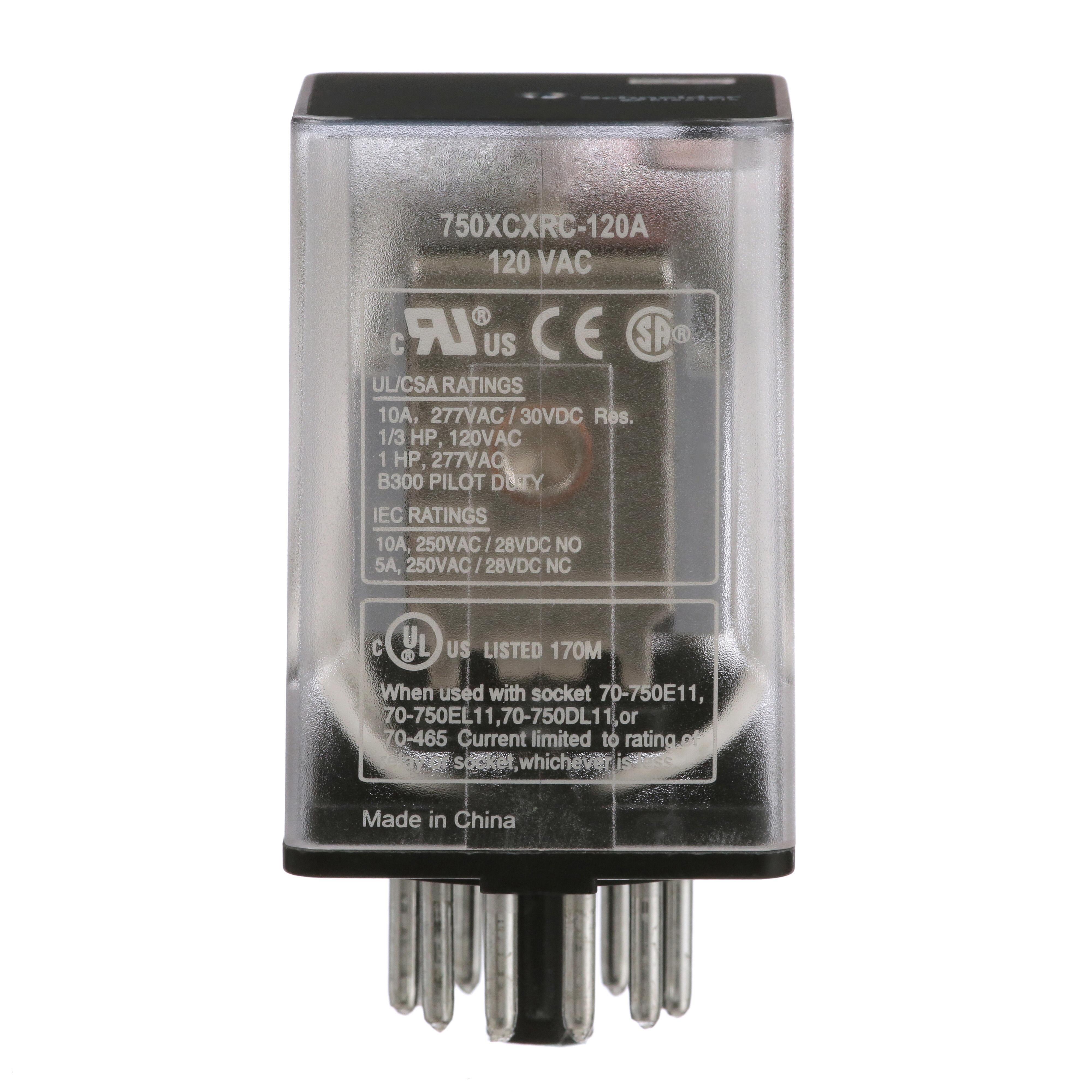 Schneider Electric 750XCXRC-120A General Purpose Relays