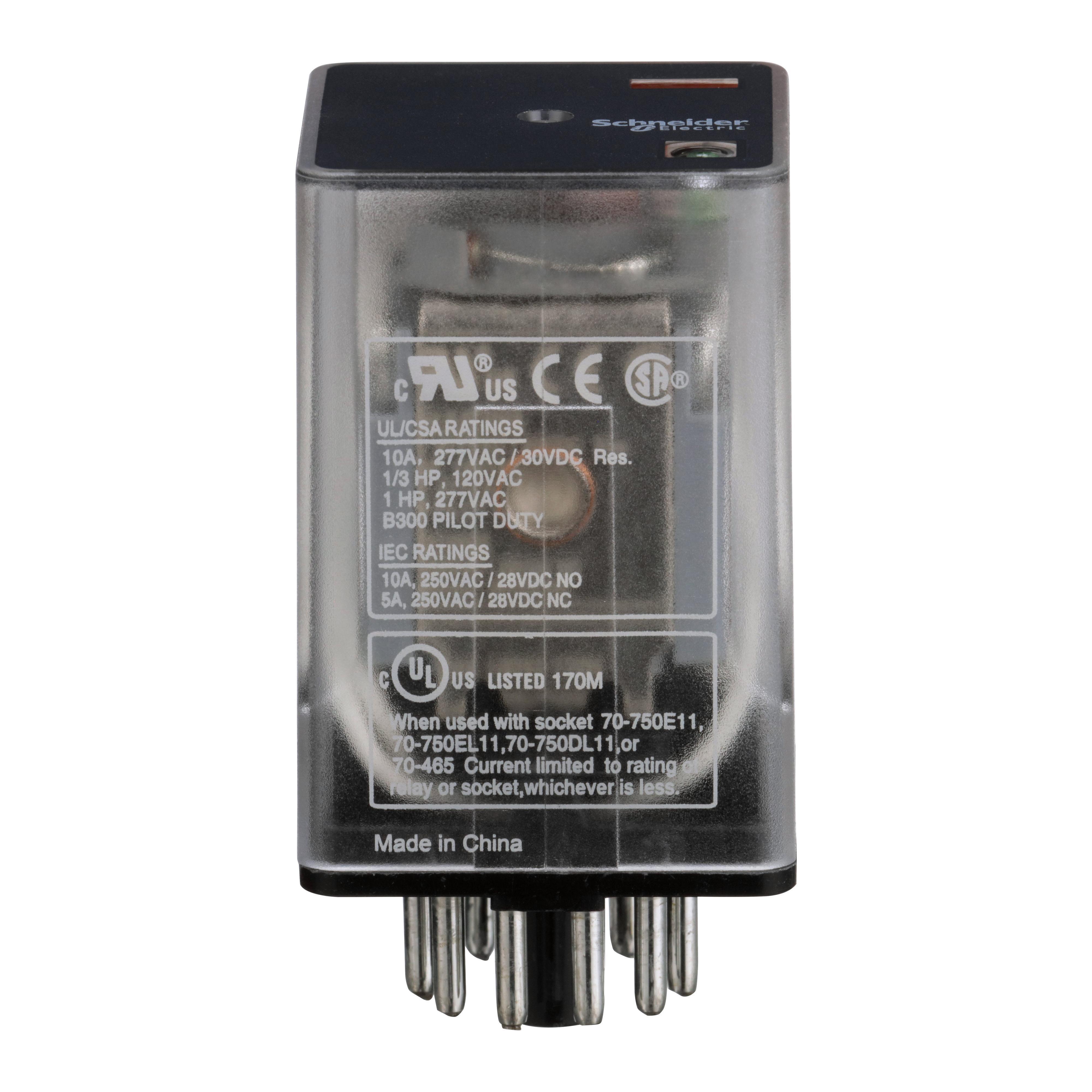Schneider Electric 750XCXRCL-120A General Purpose Relays