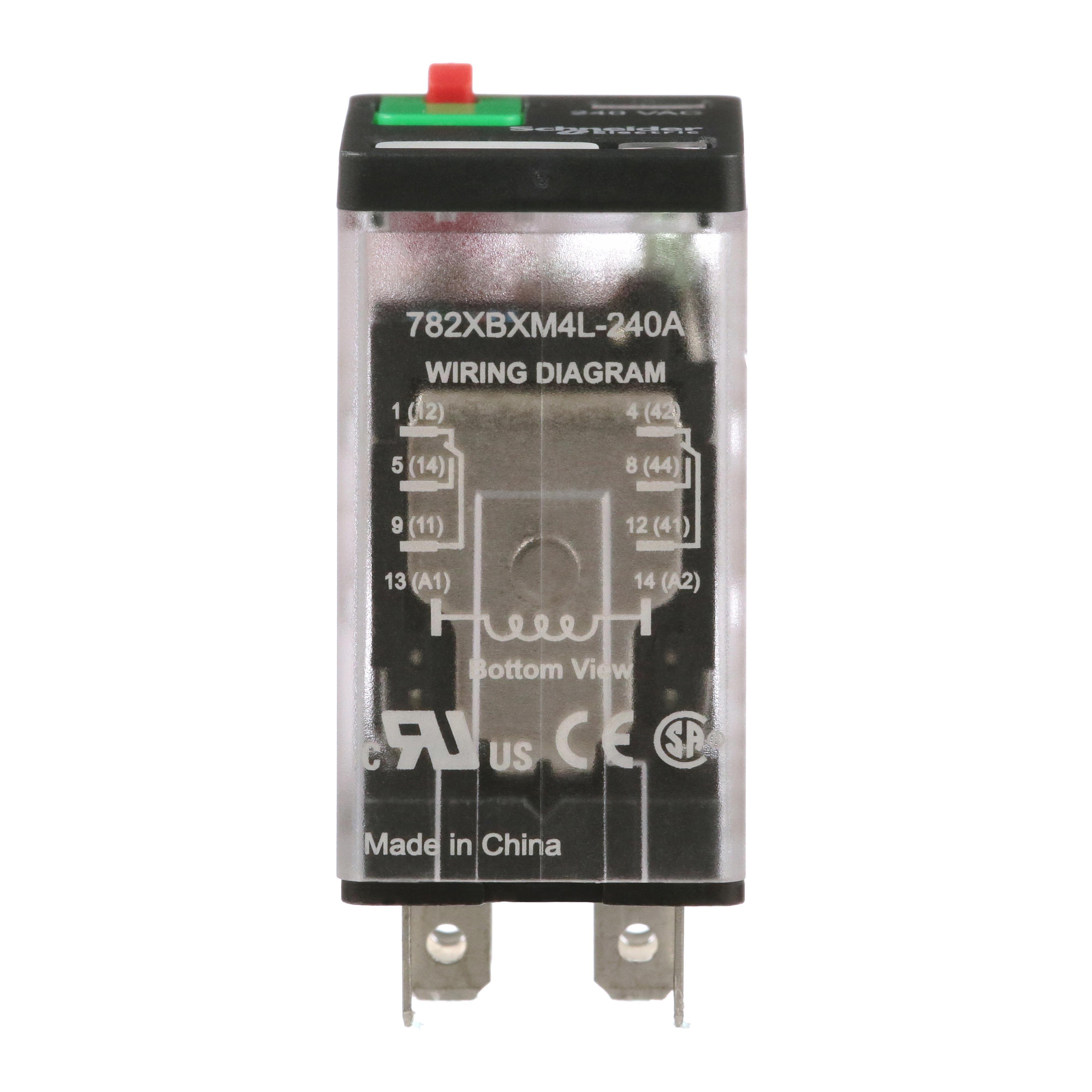 Schneider Electric 782XBXM4L-240A Power Relays