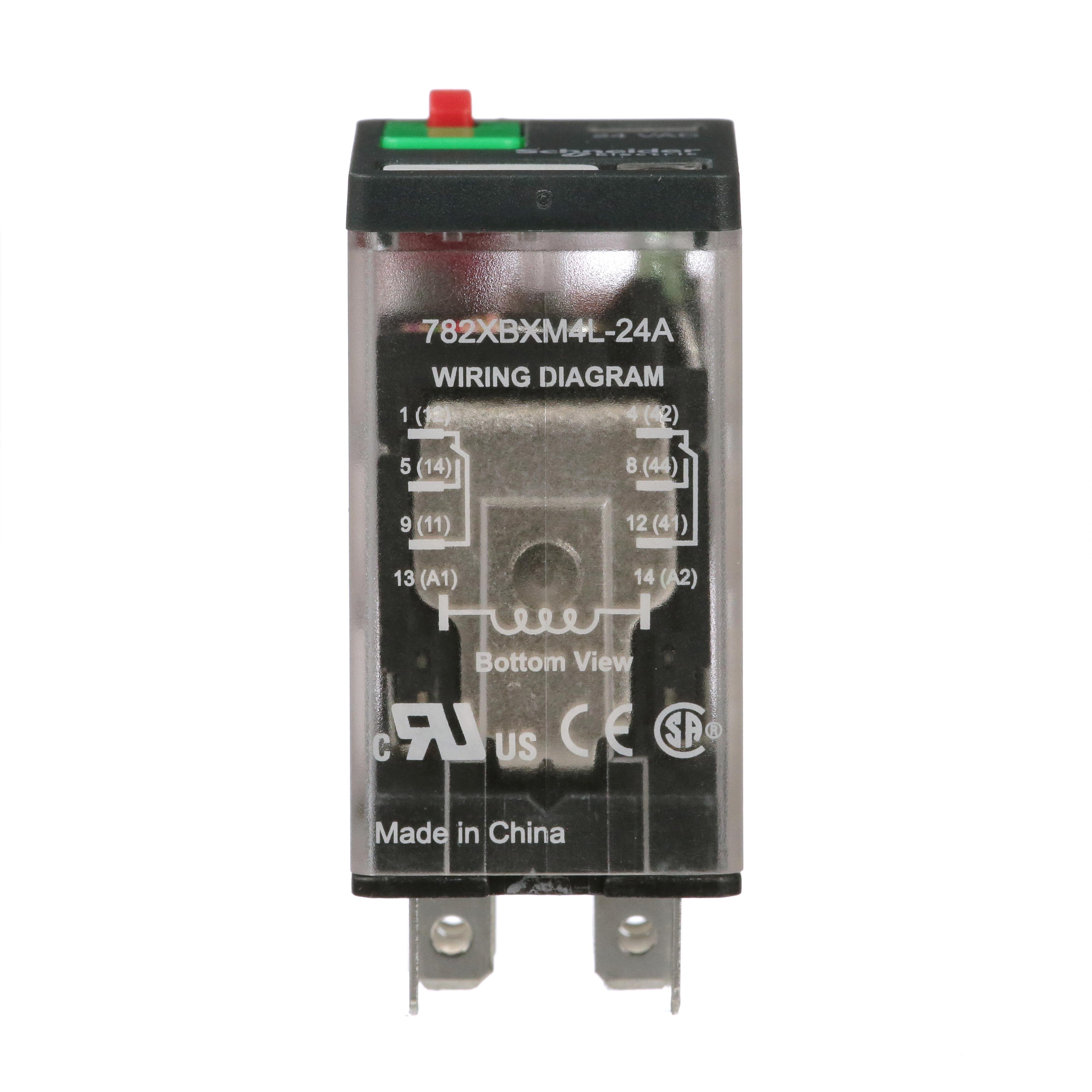 Schneider Electric 782XBXM4L-24A Power Relays