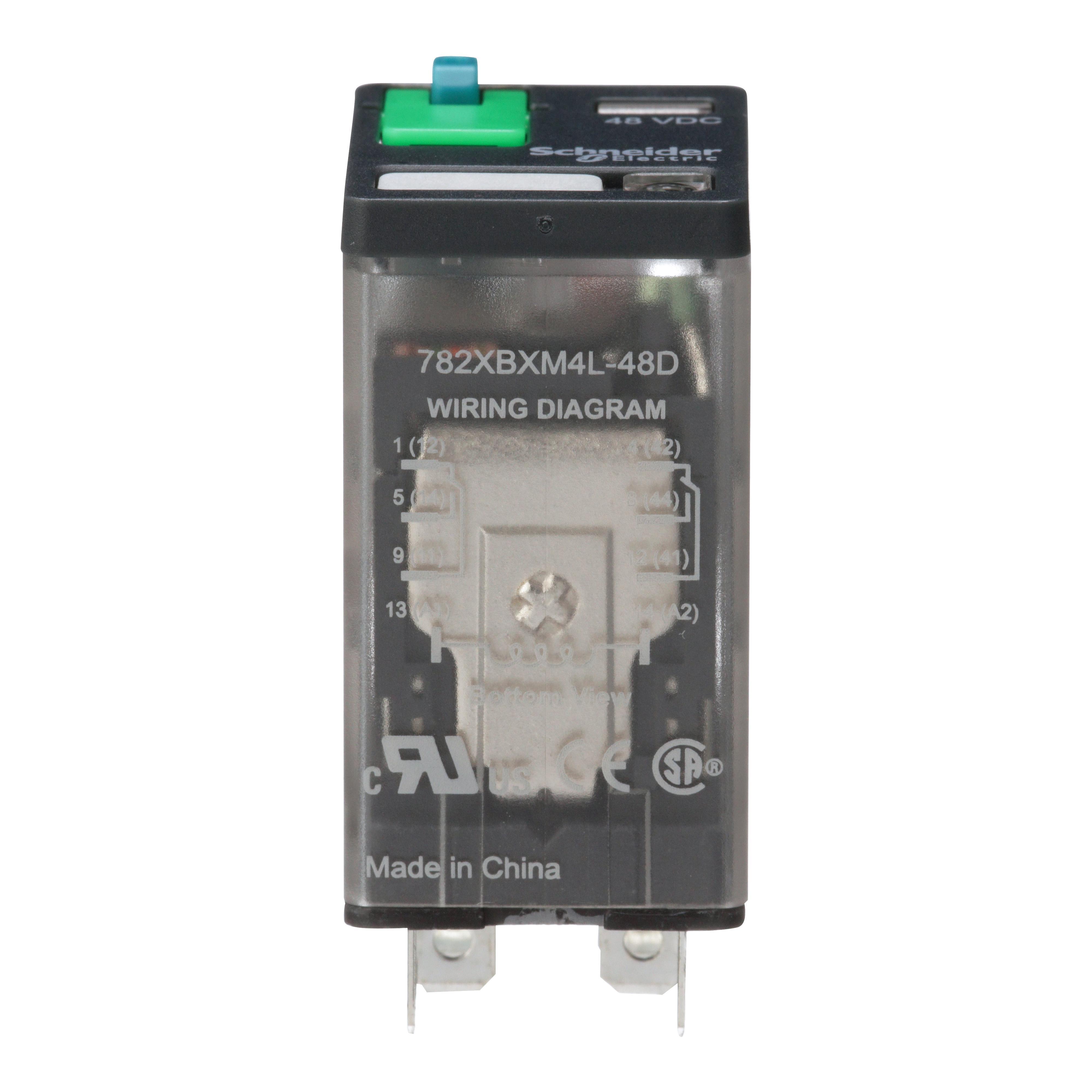 Schneider Electric 782XBXM4L-48D Power Relays