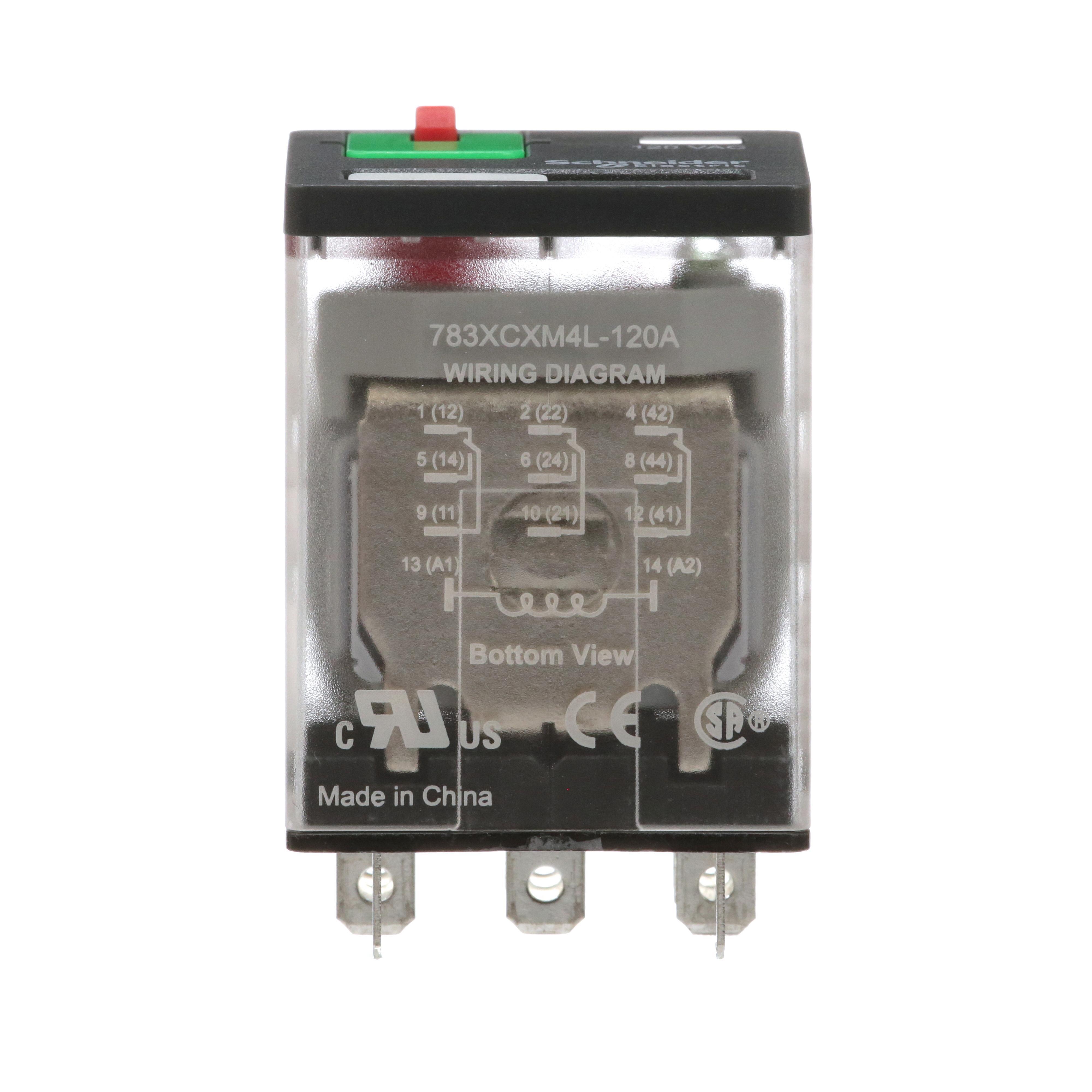 Schneider Electric 783XCXM4L-120A Power Relays