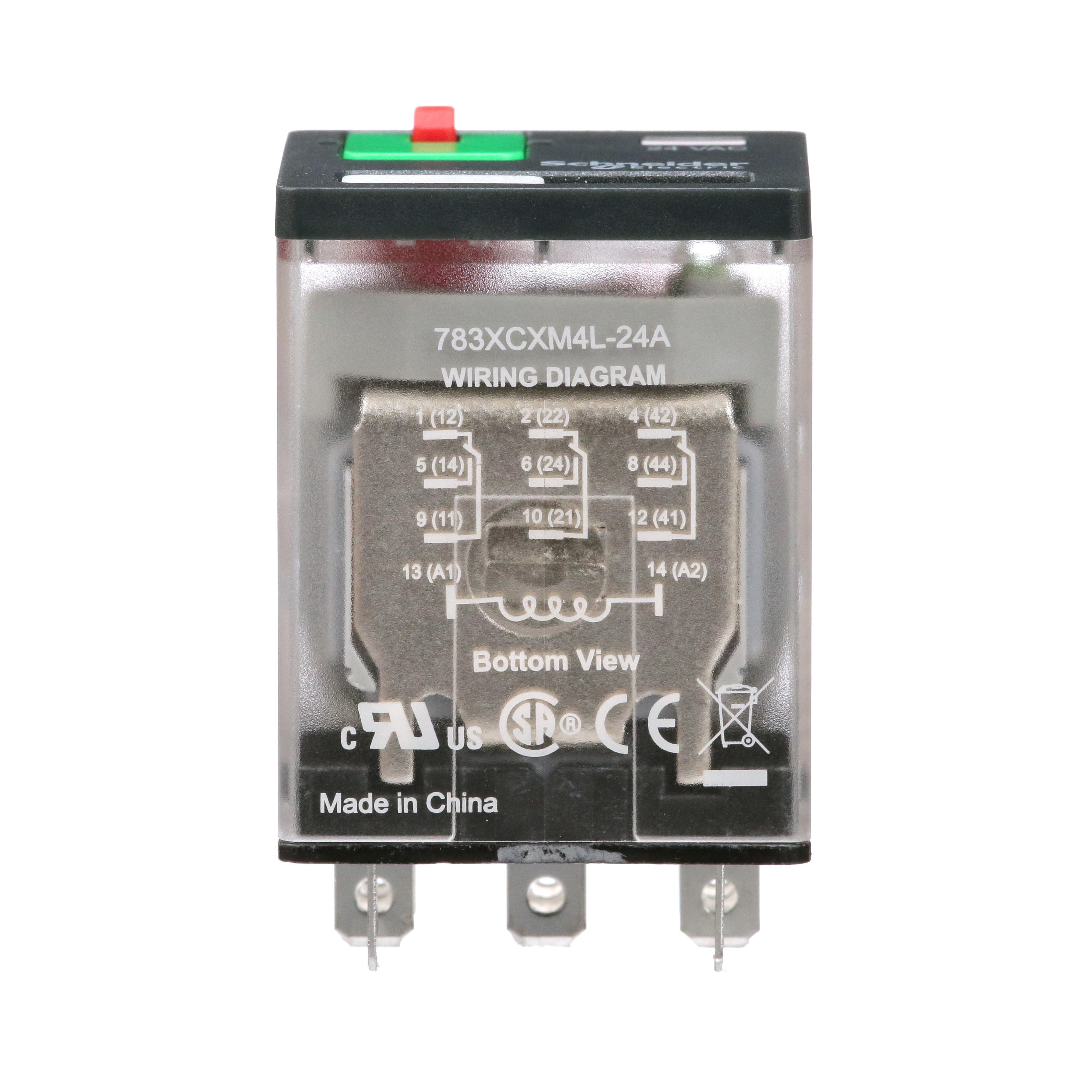 Schneider Electric 783XCXM4L-24A Power Relays