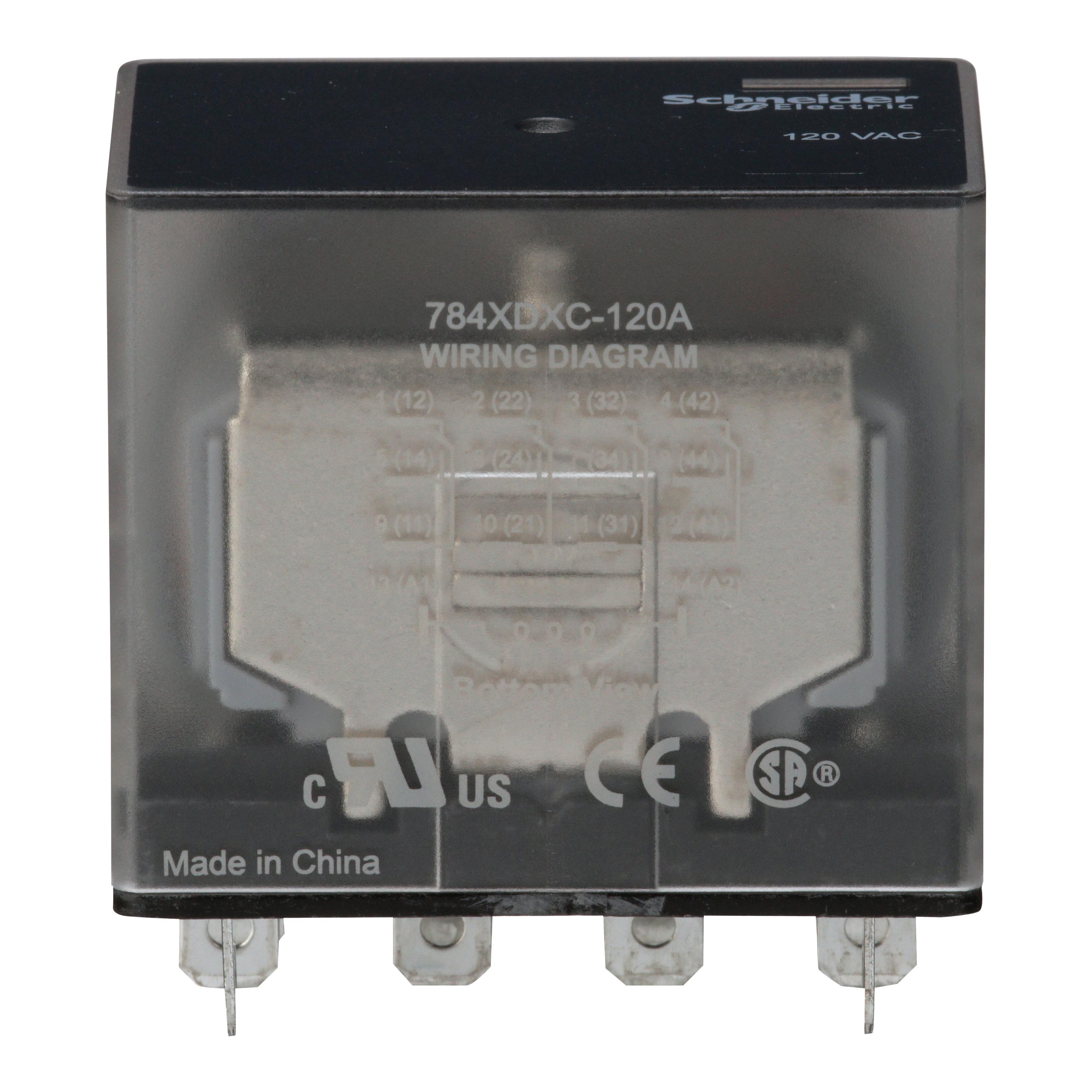 Schneider Electric 784XDXC-120A Power Relays