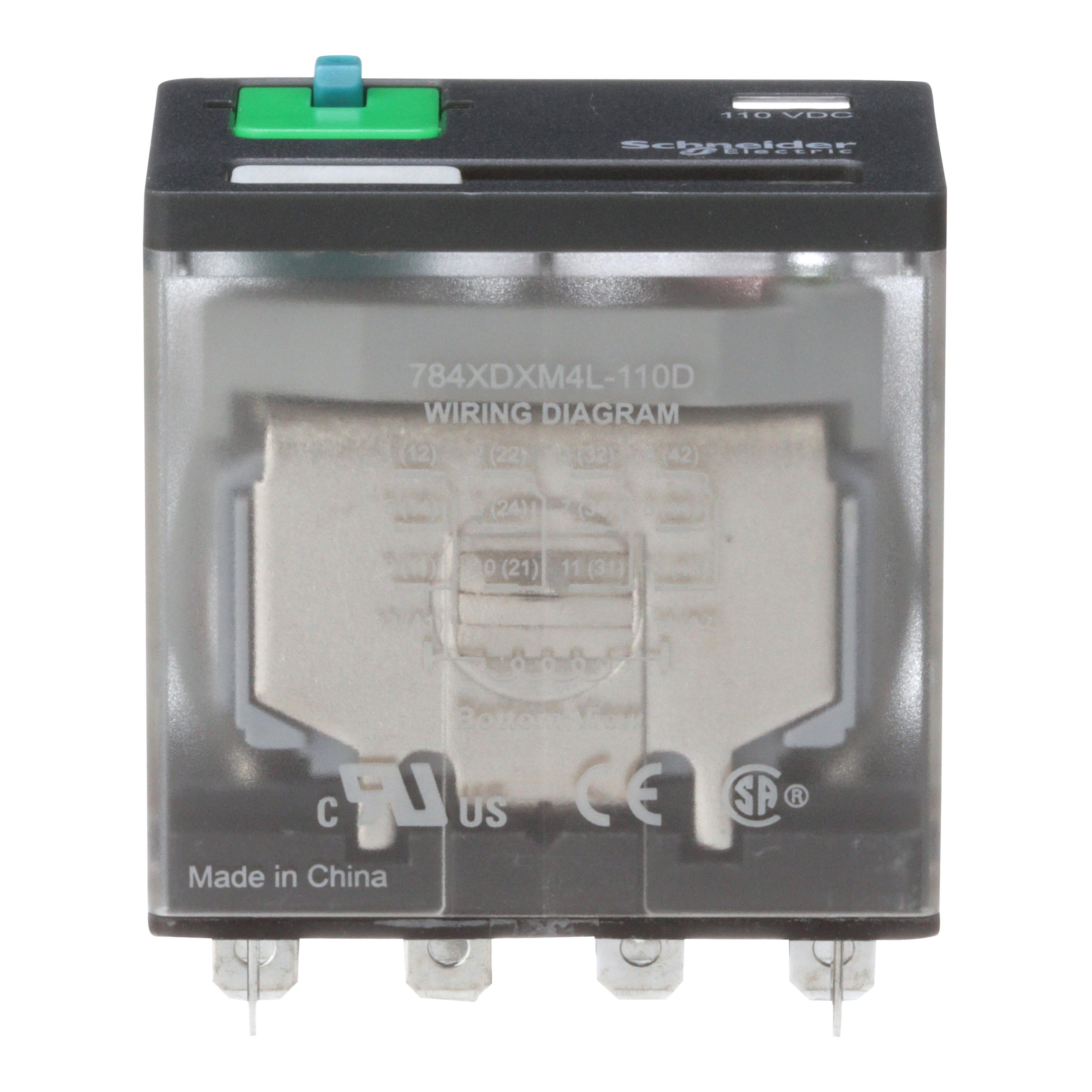 Schneider Electric 784XDXM4L-110D Power Relays