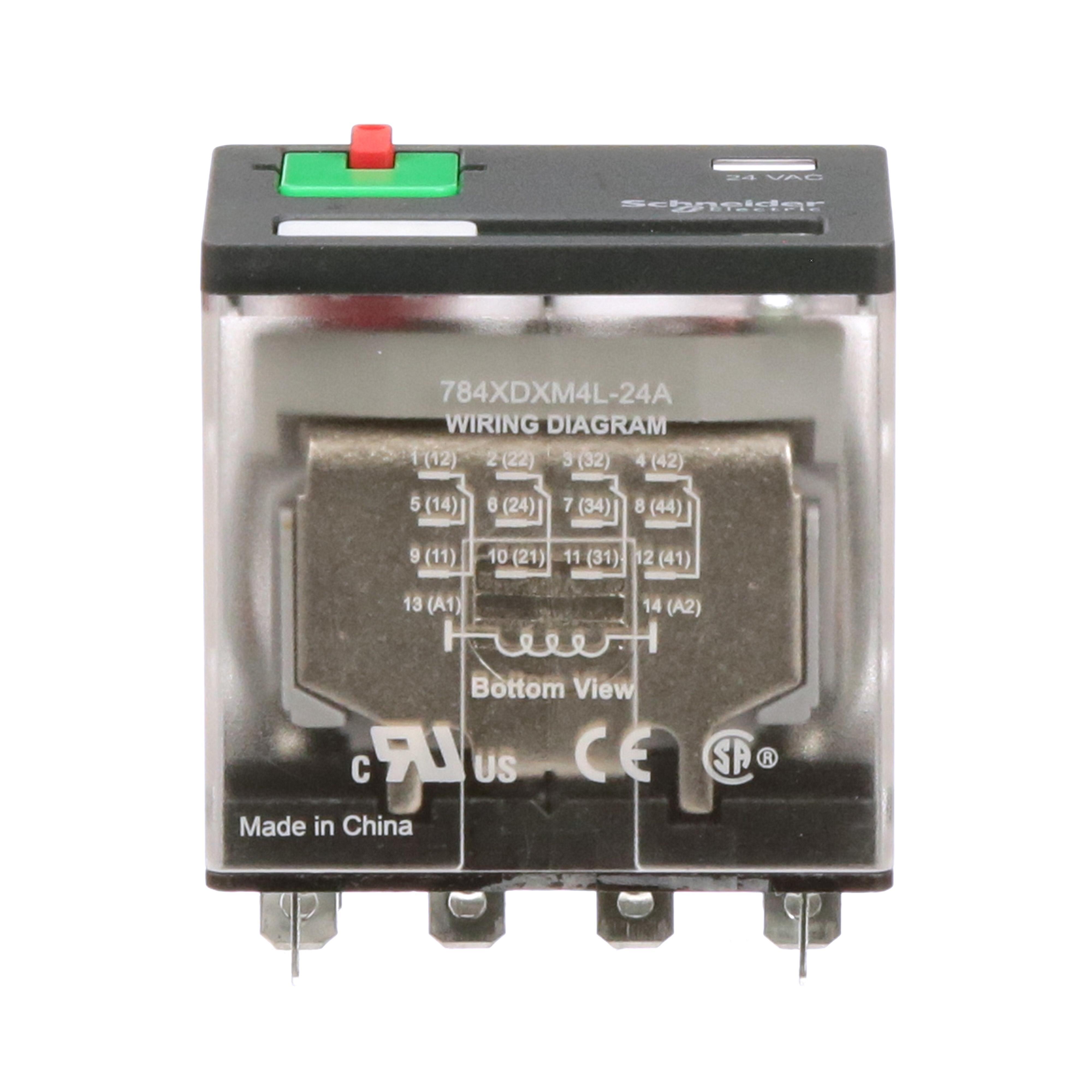 Schneider Electric 784XDXM4L-24A Power Relays