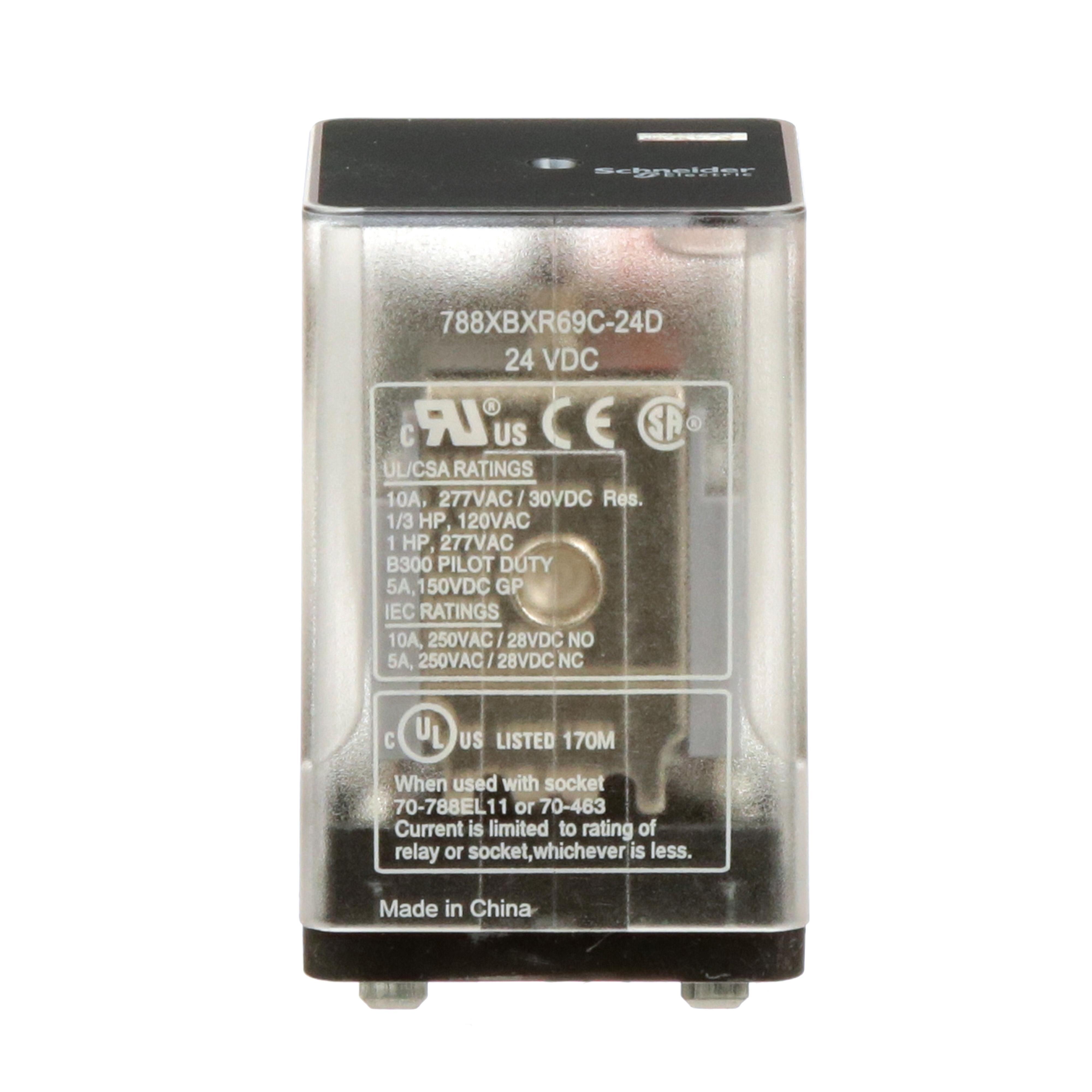 Schneider Electric 788XBXR69C-24D General Purpose Relays