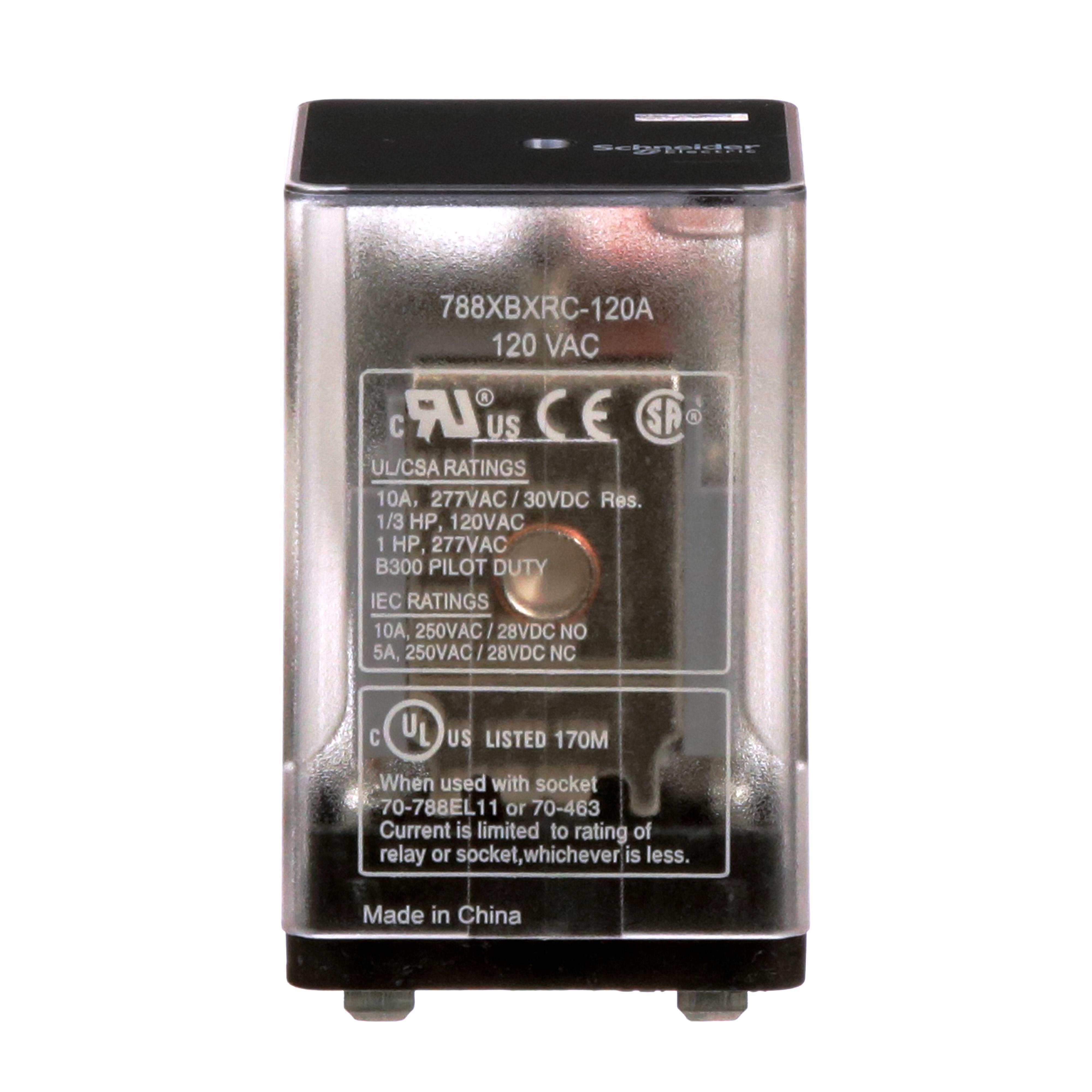 Schneider Electric 788XBXRC-120A General Purpose Relays