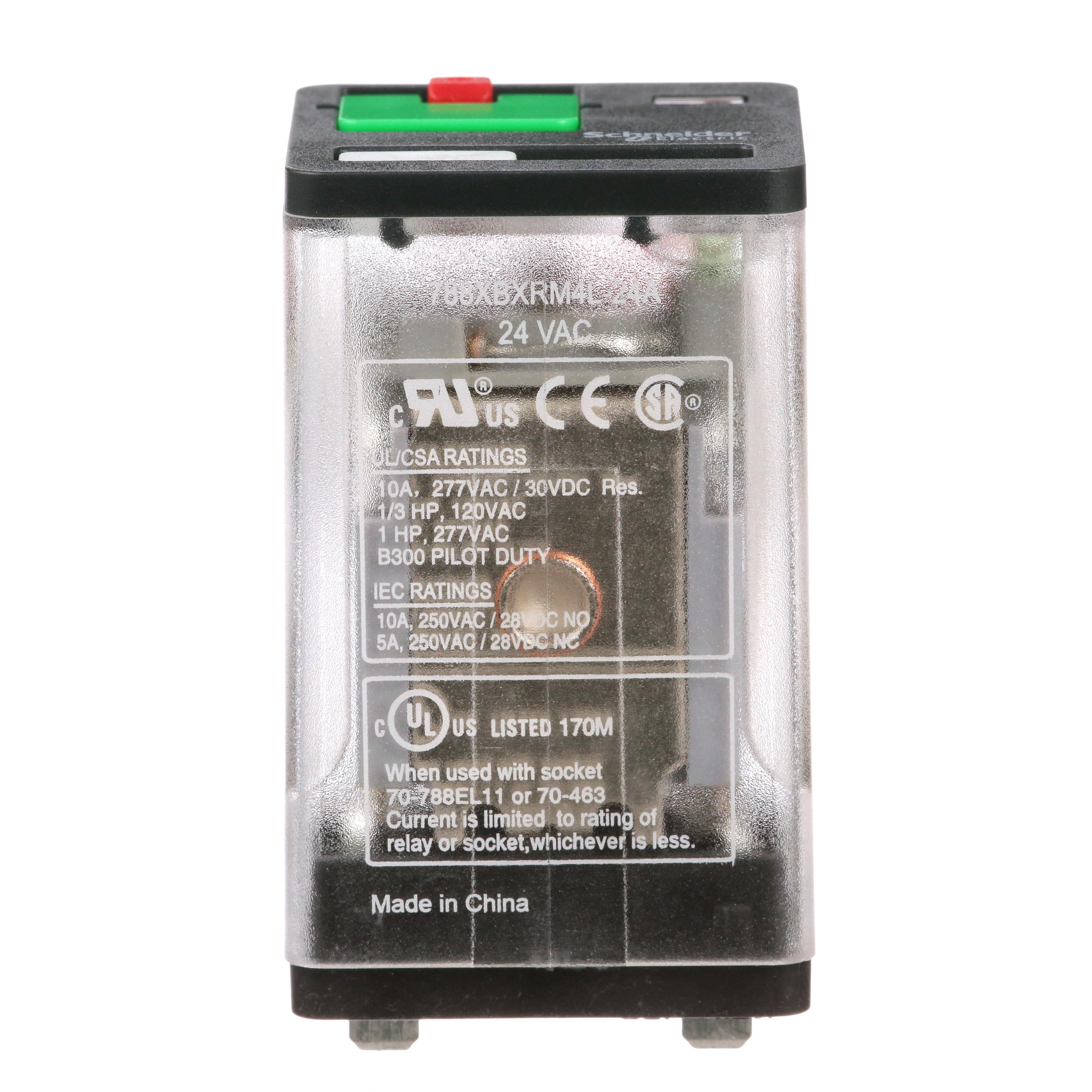 Schneider Electric 788XBXRM4L-24A General Purpose Relays