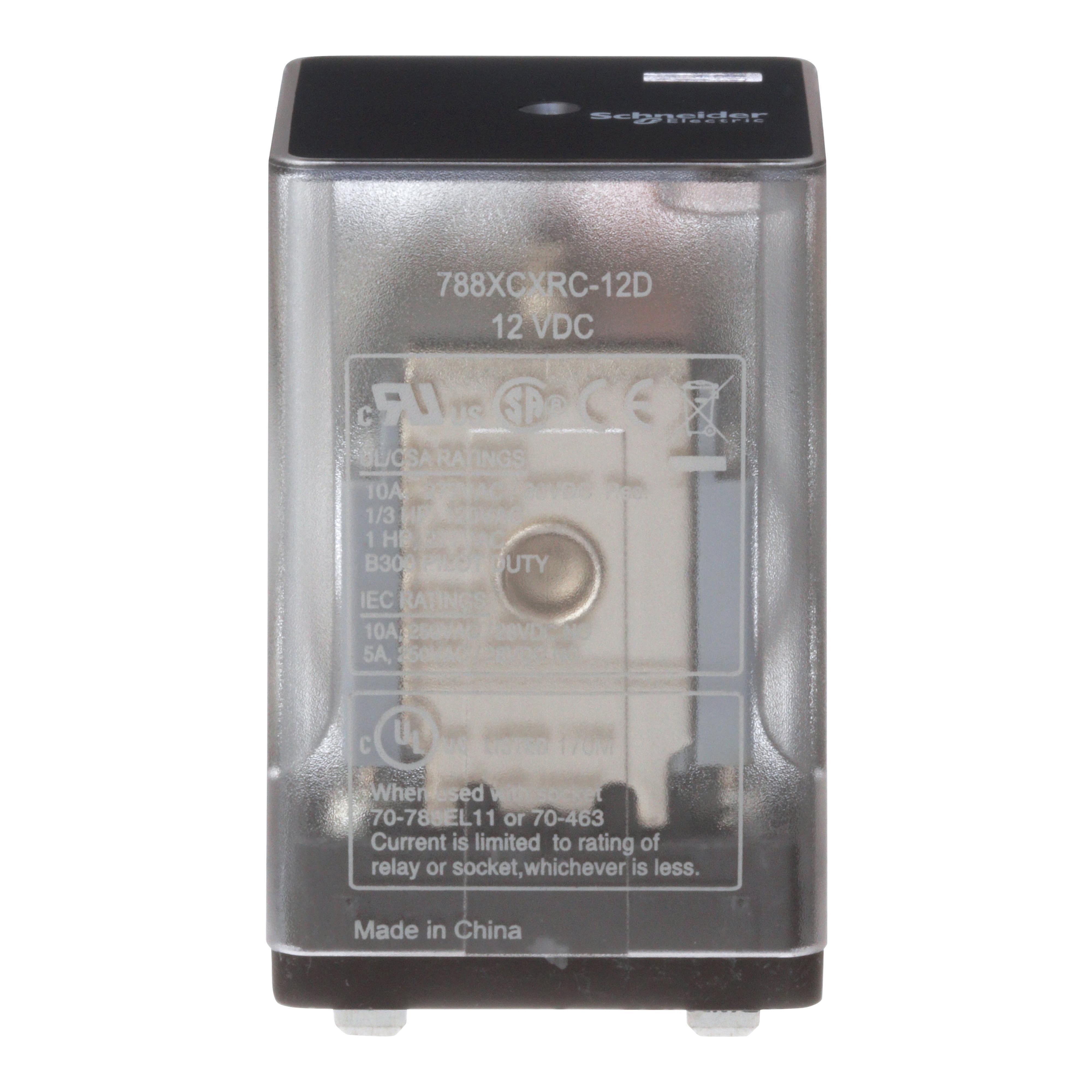 Schneider Electric 788XCXRC-12D General Purpose Relays