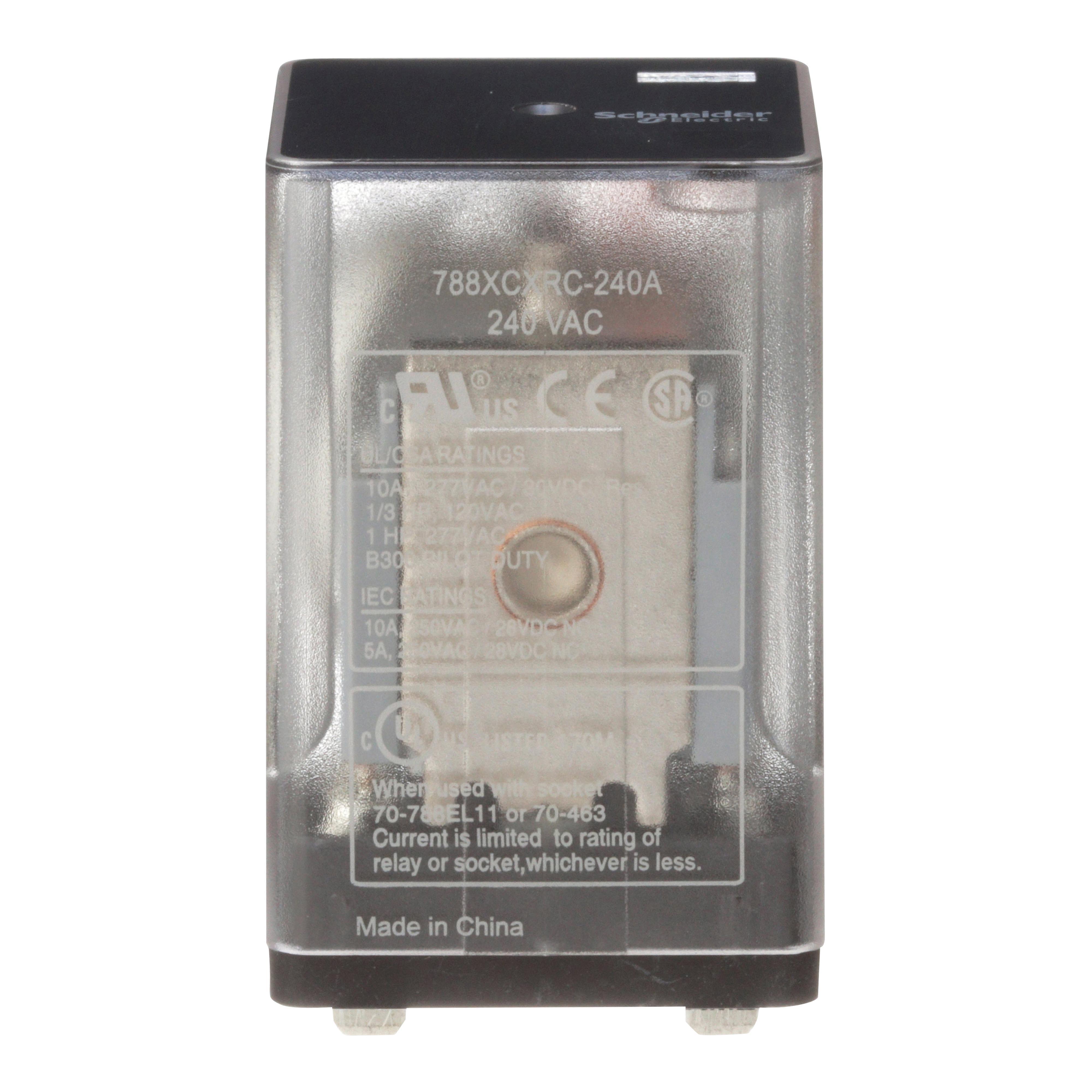 Schneider Electric 788XCXRC-240A General Purpose Relays