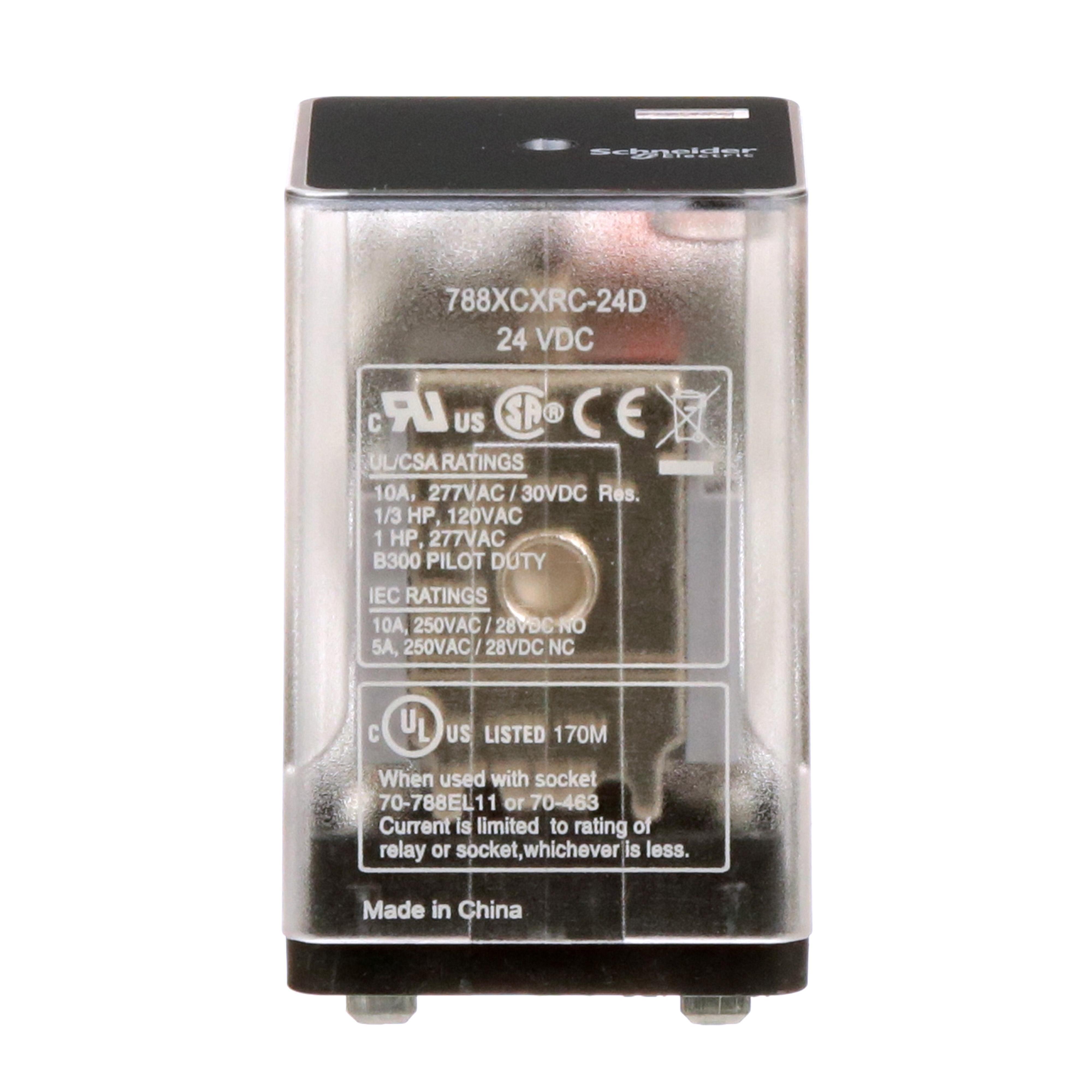 Schneider Electric 788XCXRC-24D General Purpose Relays
