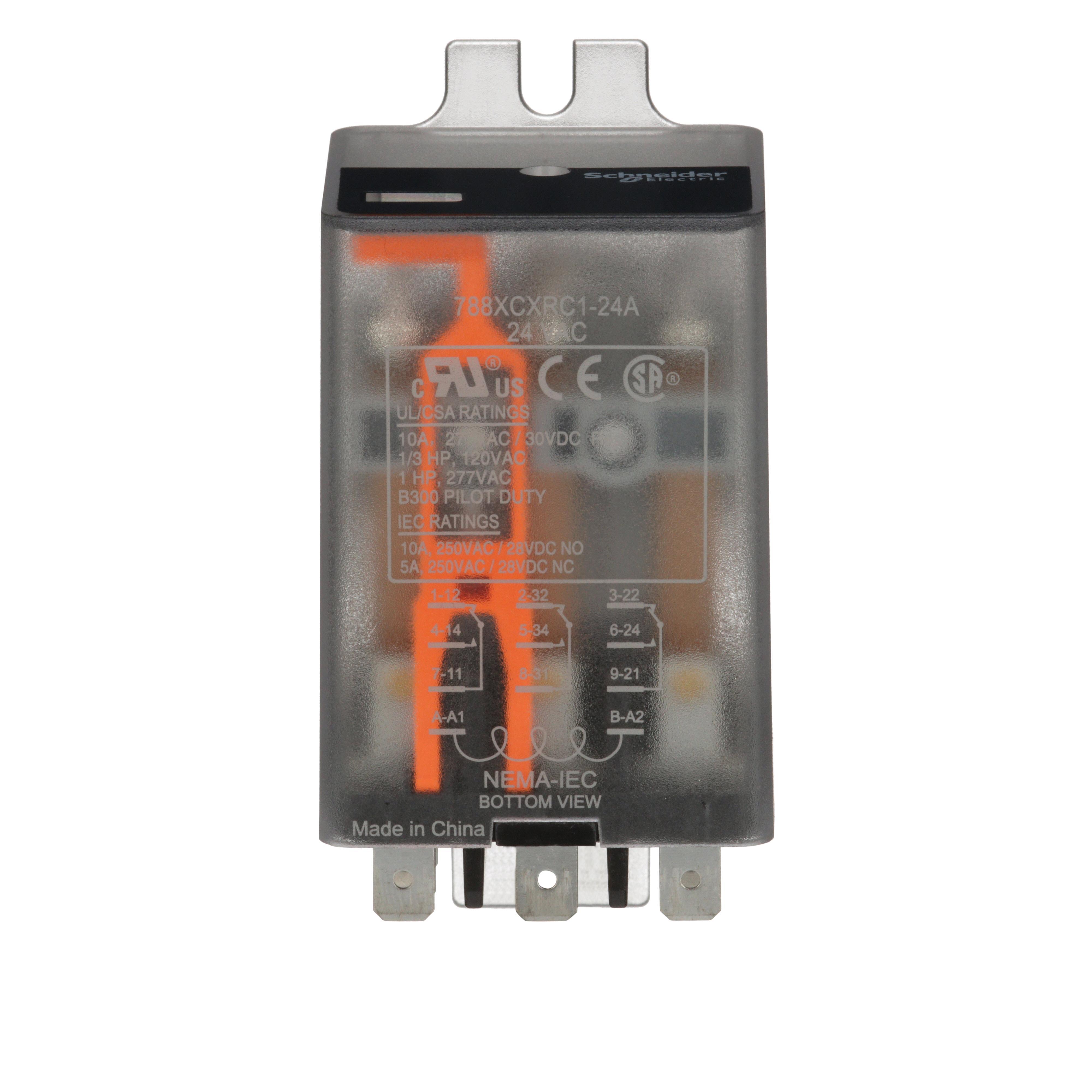 Schneider Electric 788XCXRC1-24A General Purpose Relays