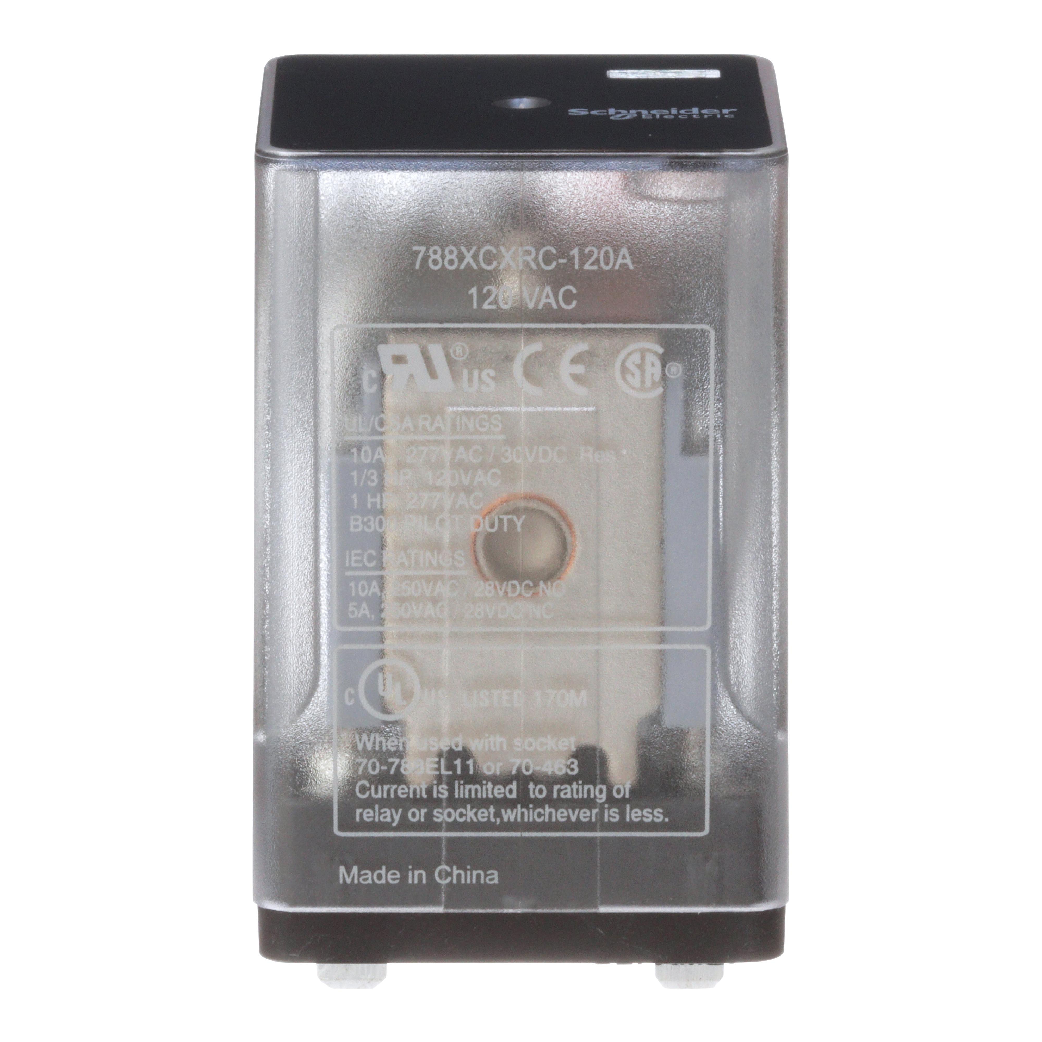 Schneider Electric 788XCXRC-120A General Purpose Relays