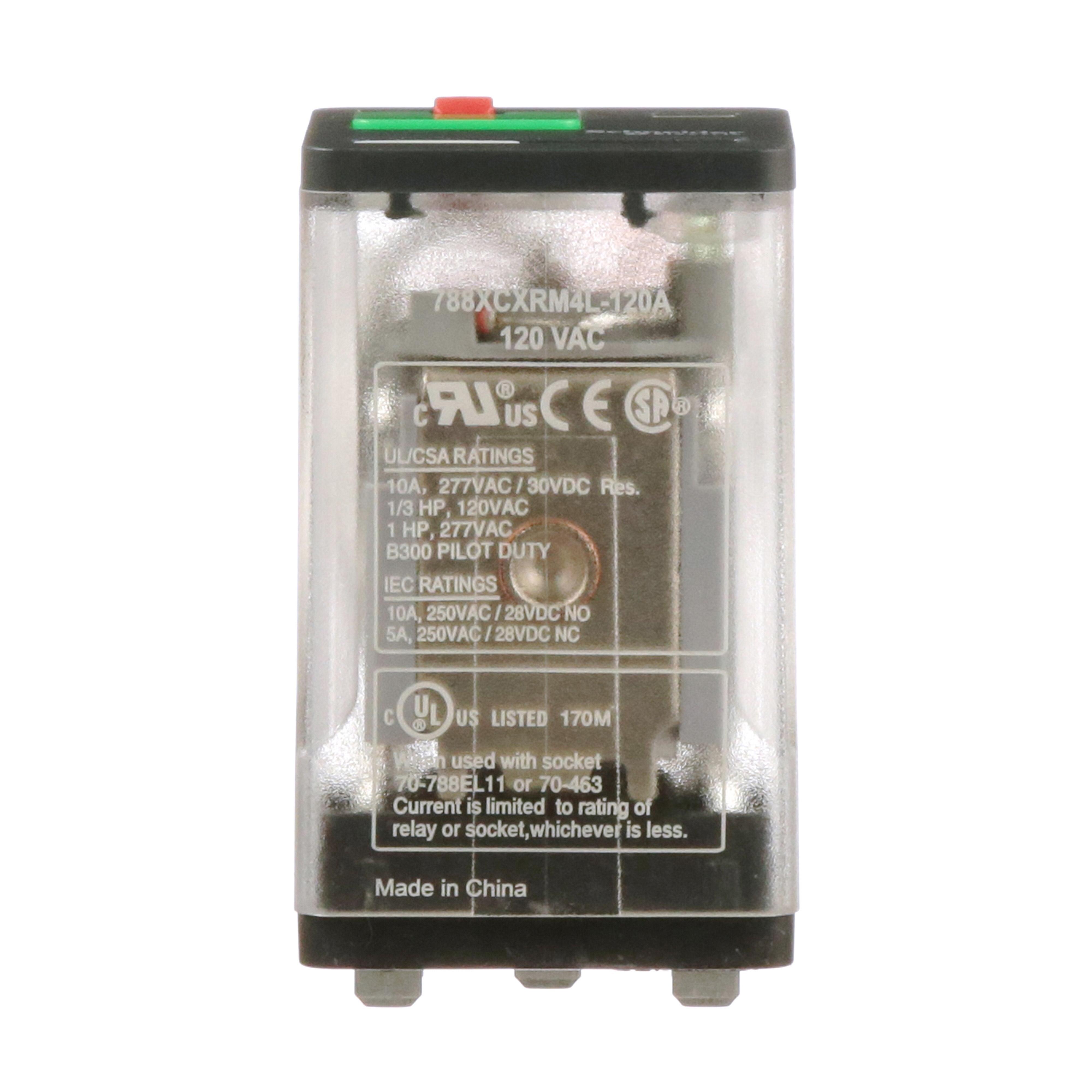 Schneider Electric 788XCXRM4L-120A General Purpose Relays