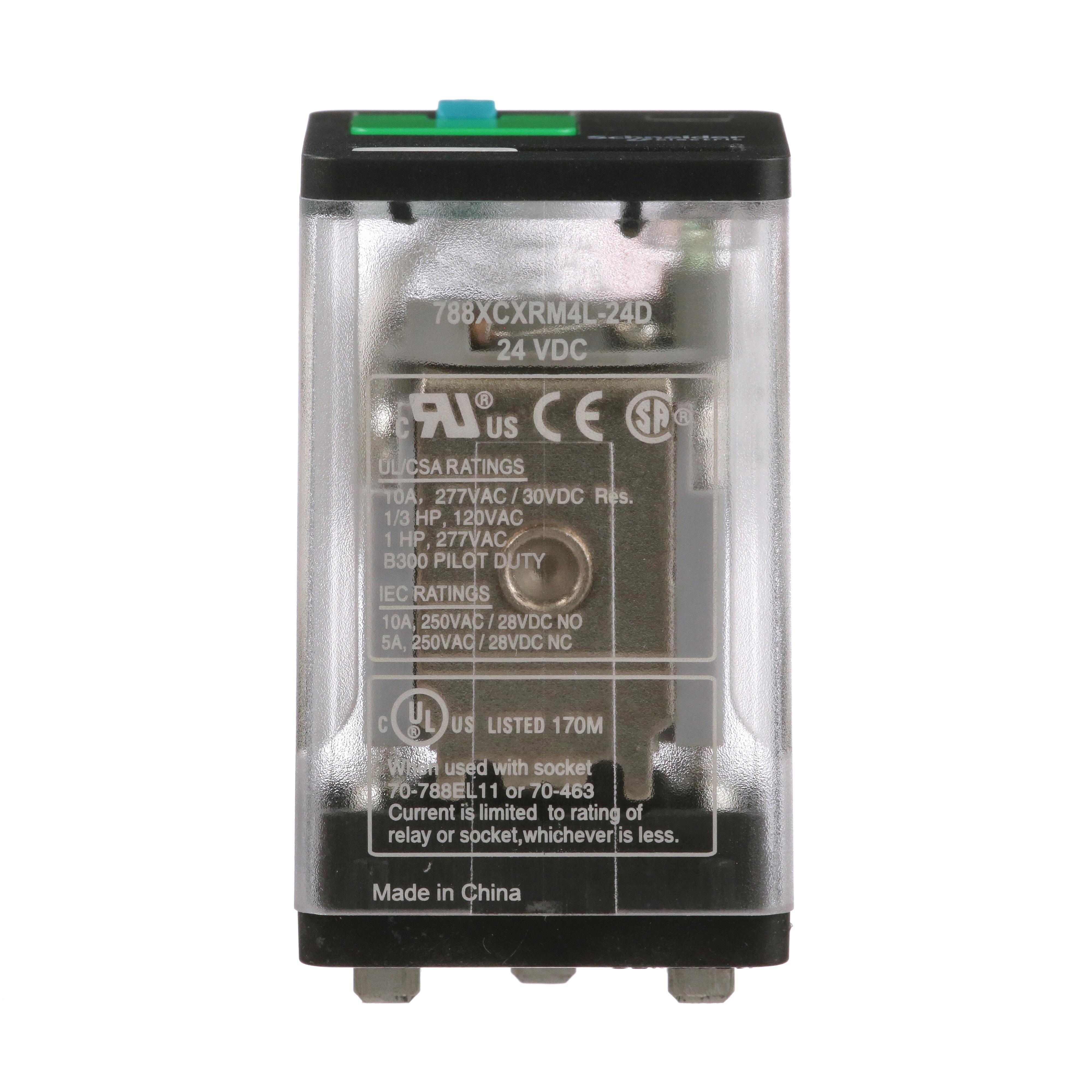 Schneider Electric 788XCXRM4L-24D General Purpose Relays