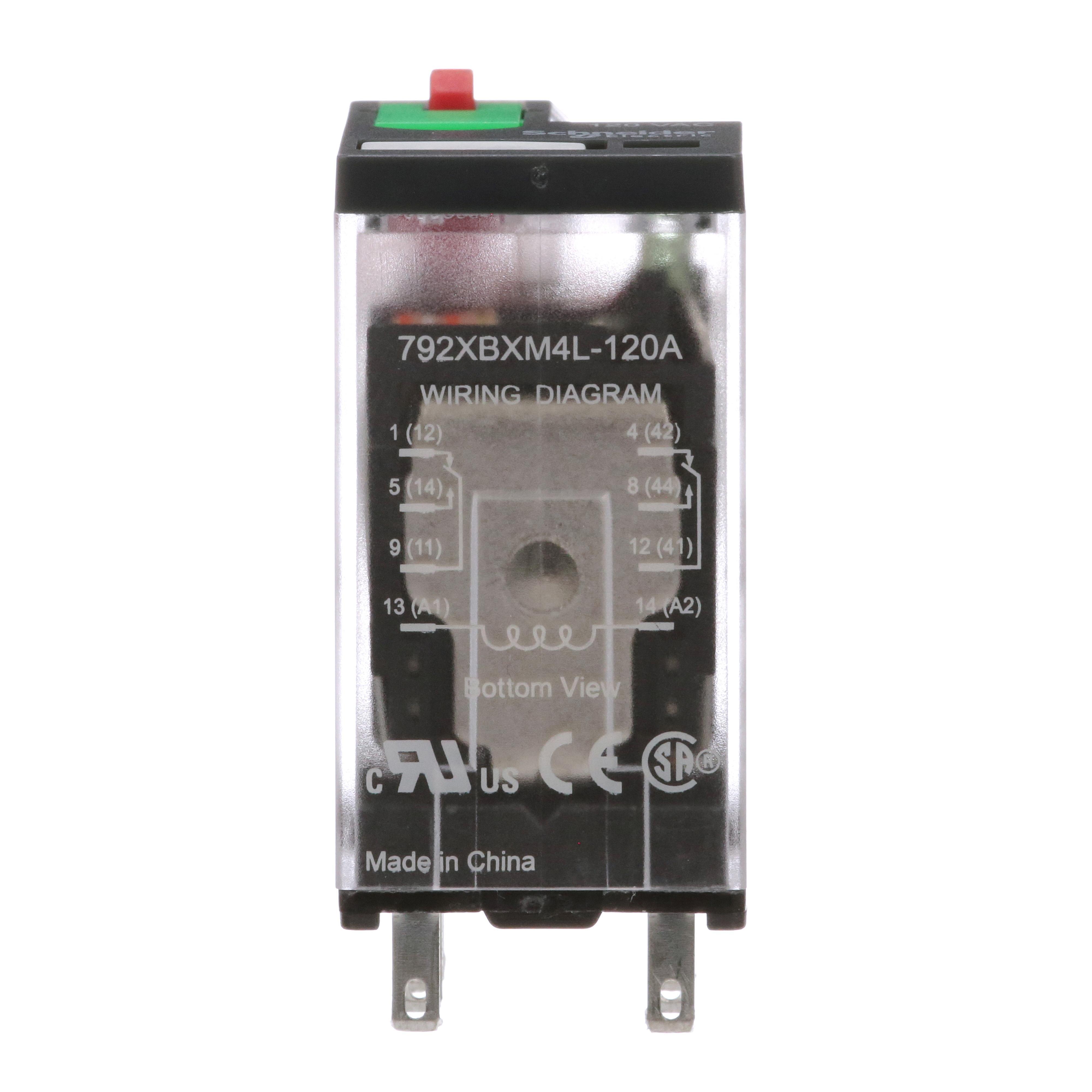 Schneider Electric 792XBXM4L-120A Power Relays