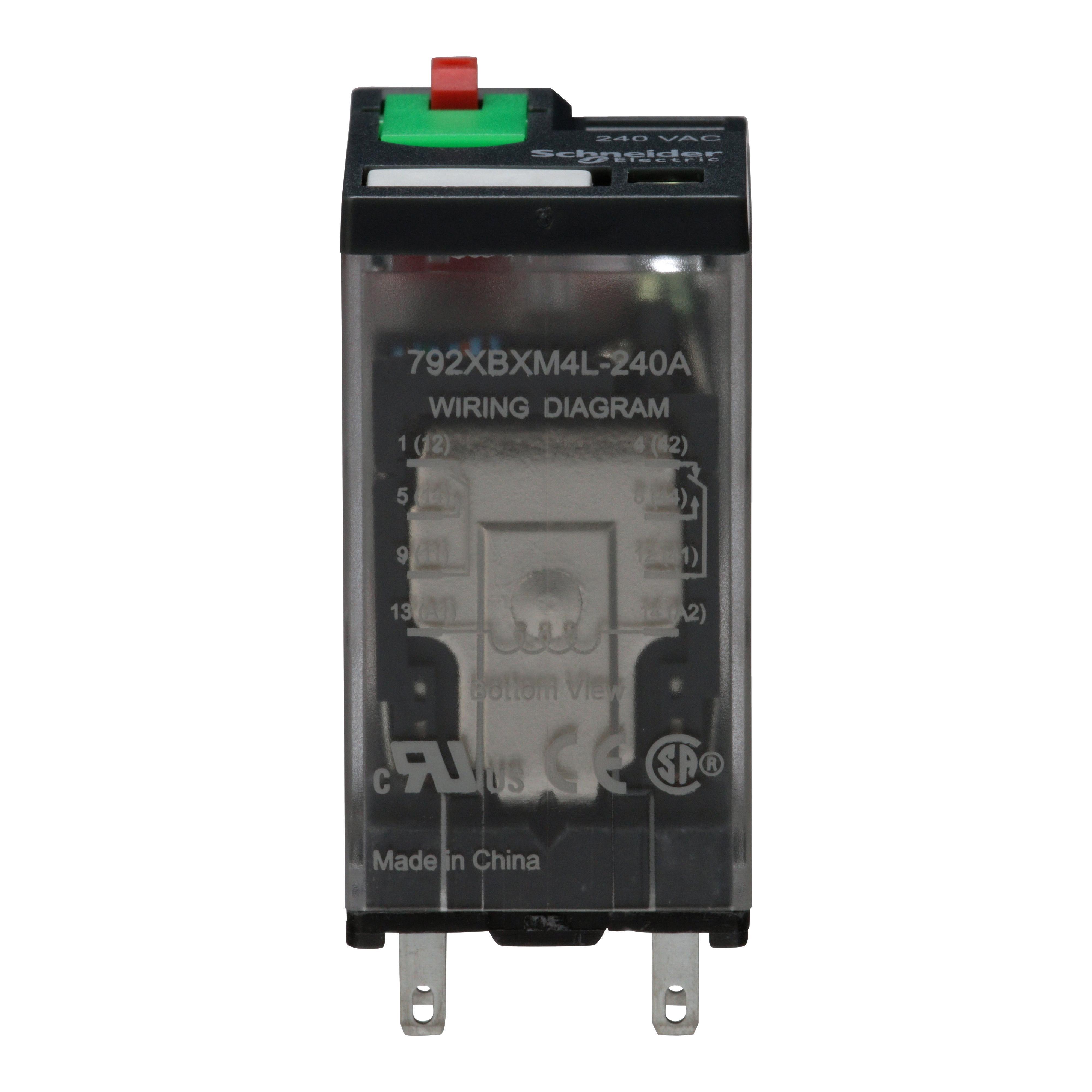 Schneider Electric 792XBXM4L-240A Power Relays