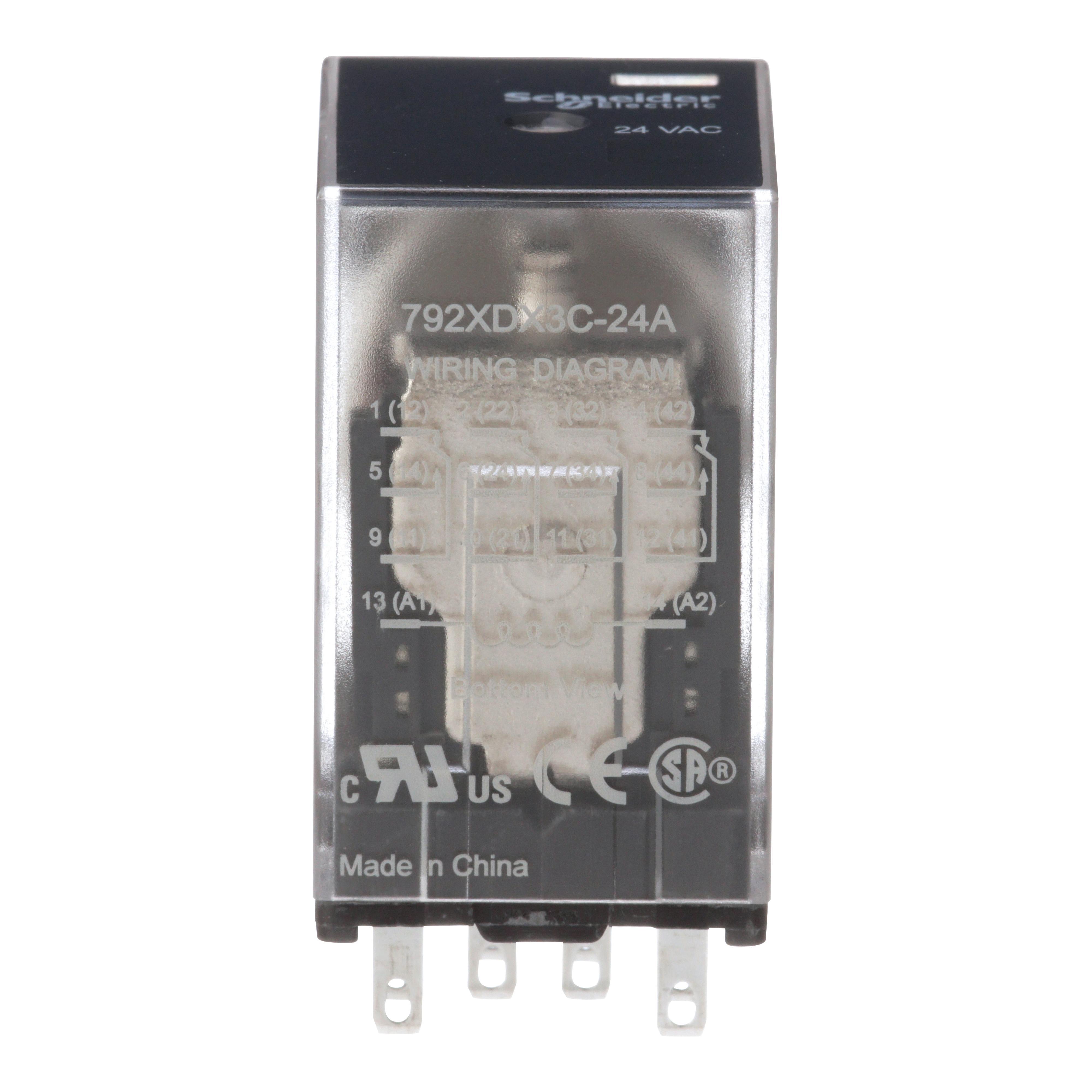Schneider Electric 792XDX3C-24A Power Relays