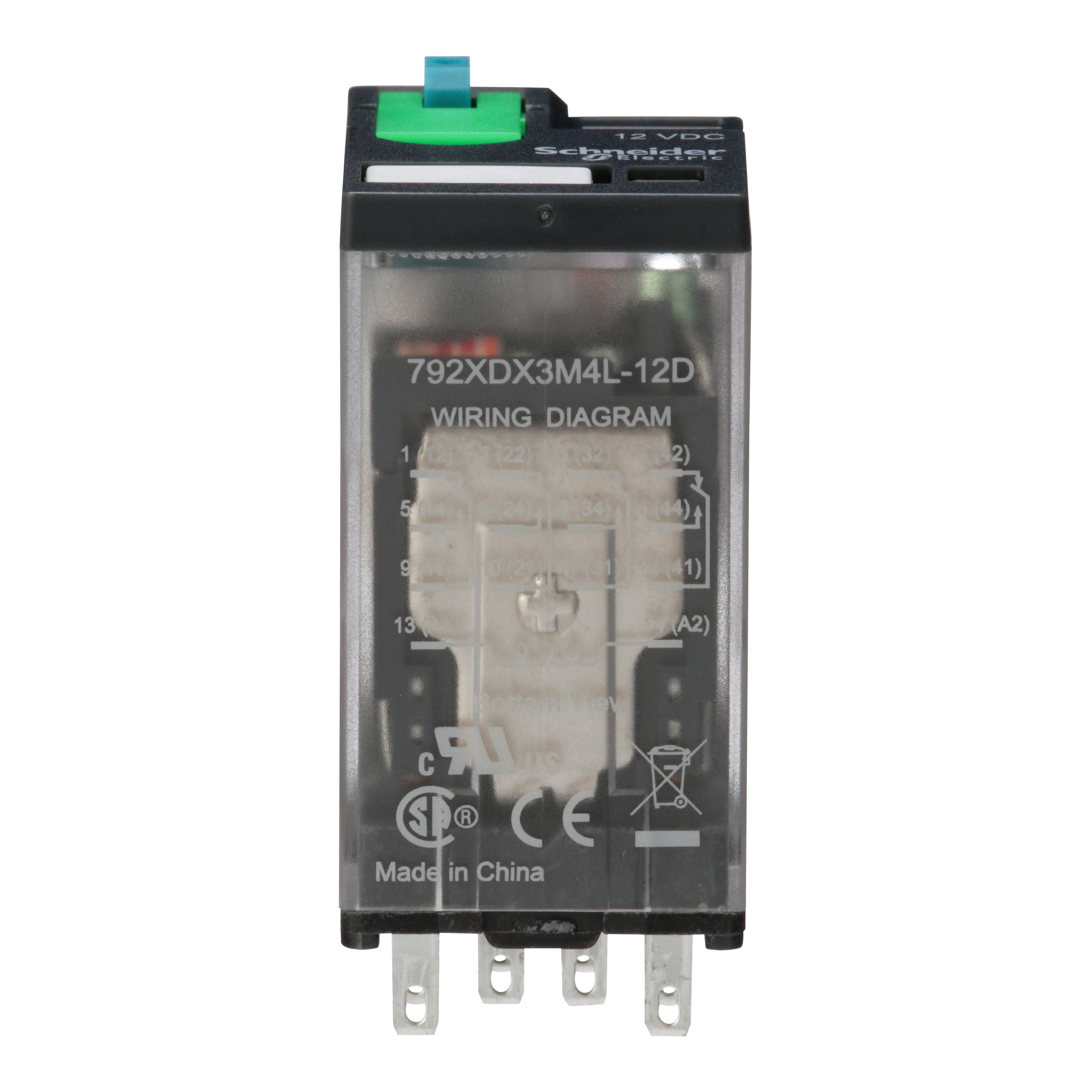 Schneider Electric 792XDX3M4L-12D Socket Relays