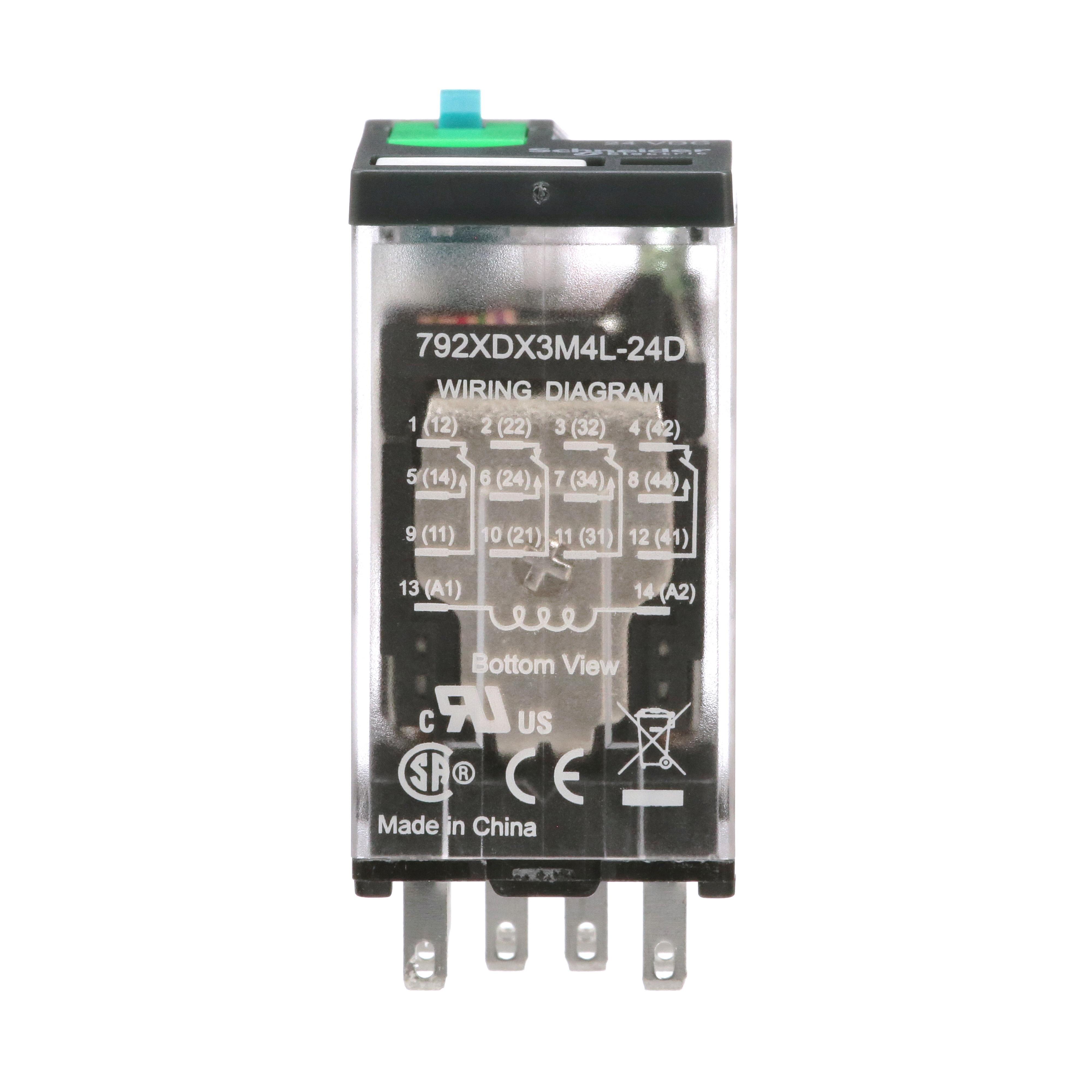 Schneider Electric 792XDX3M4L-24D Power Relays