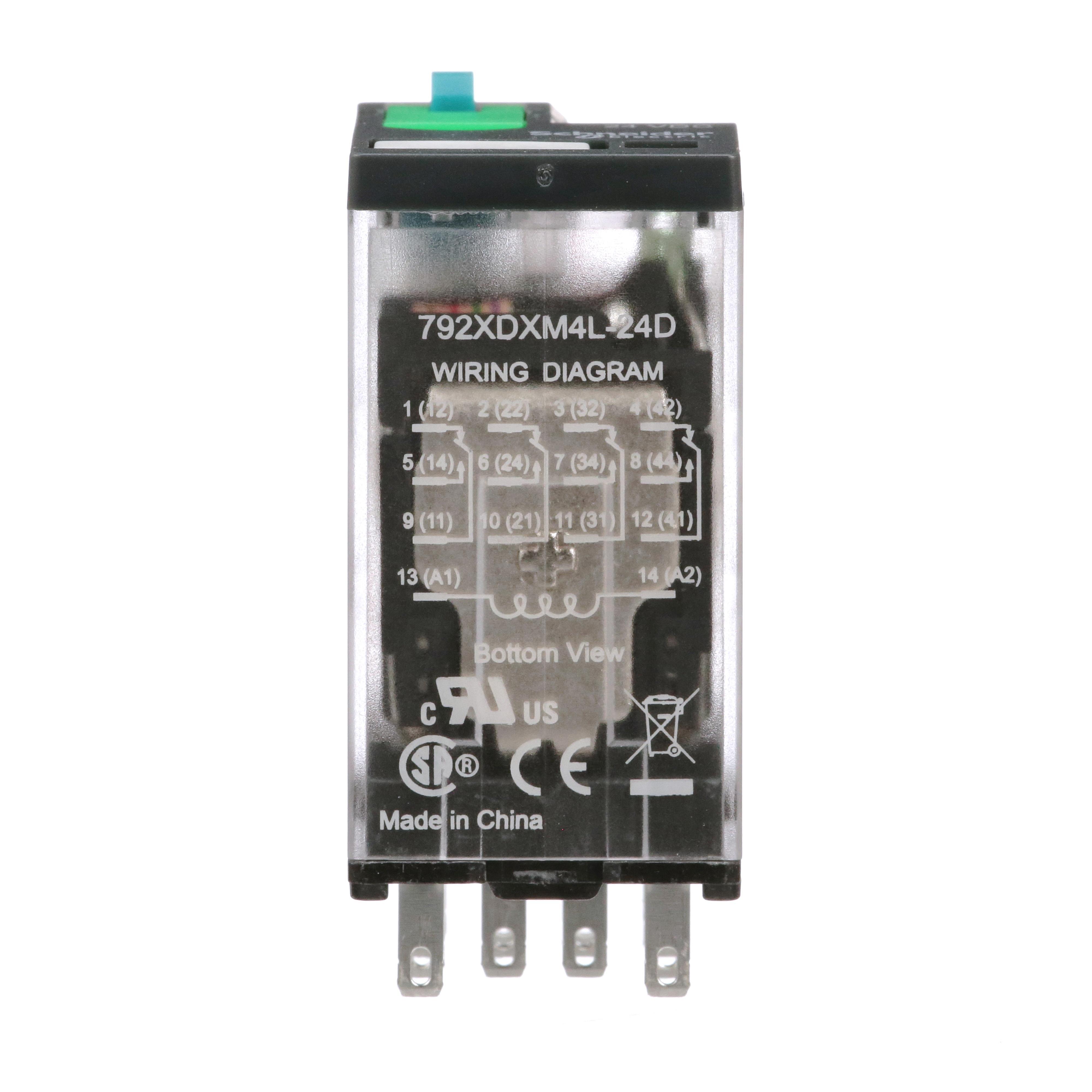 Schneider Electric 792XDXM4L-24D General Purpose Relays