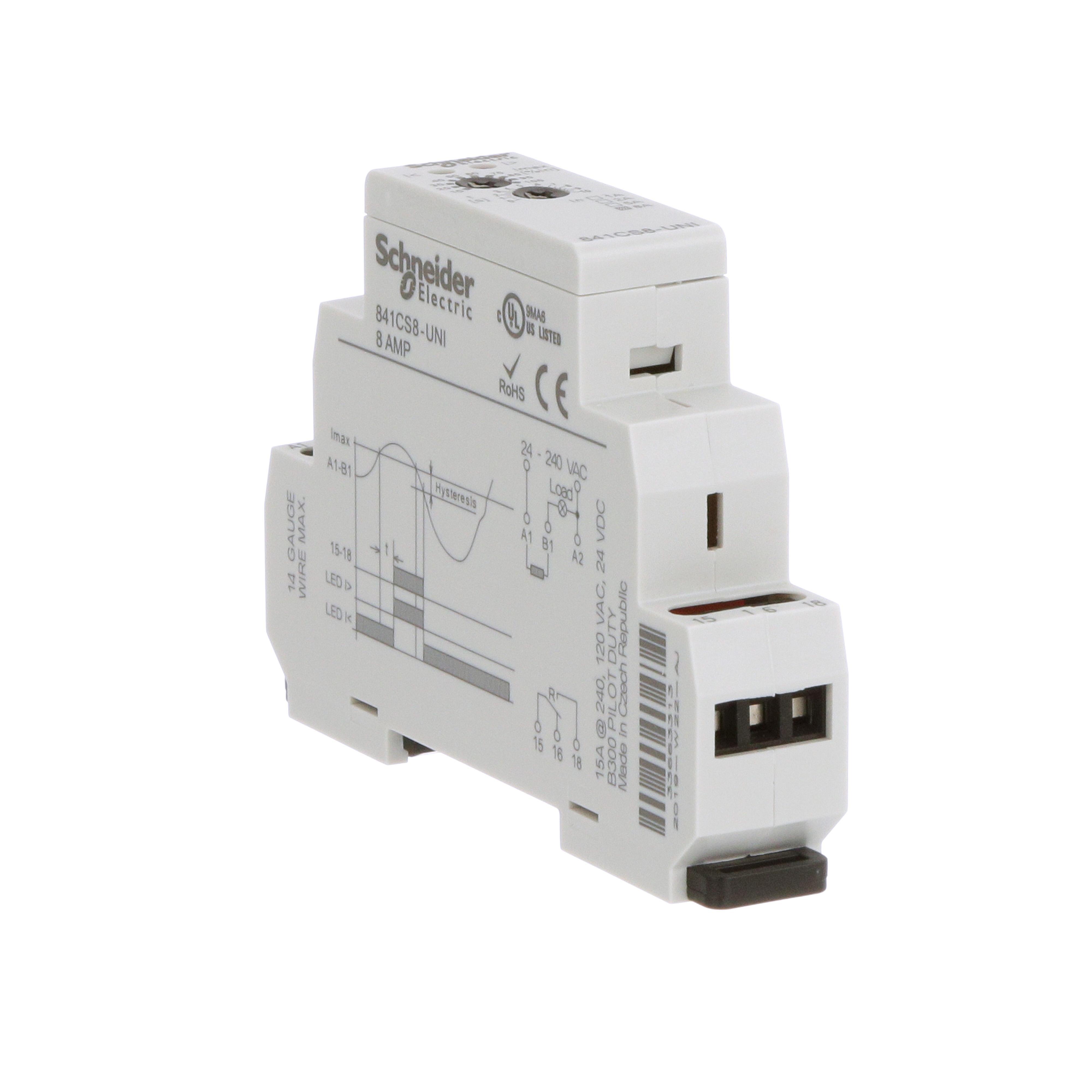 Schneider Electric 841CS8-UNI Current Sensing Relays