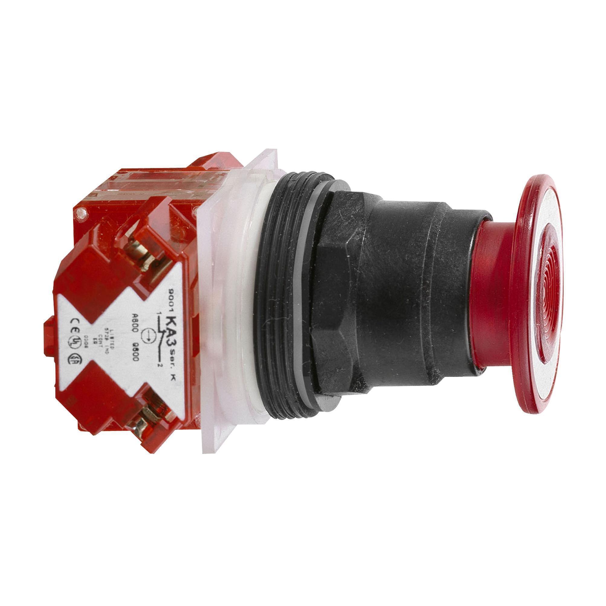 Schneider Electric 9001SKR9R20H6 Non-Illuminated Push-Pull Switches