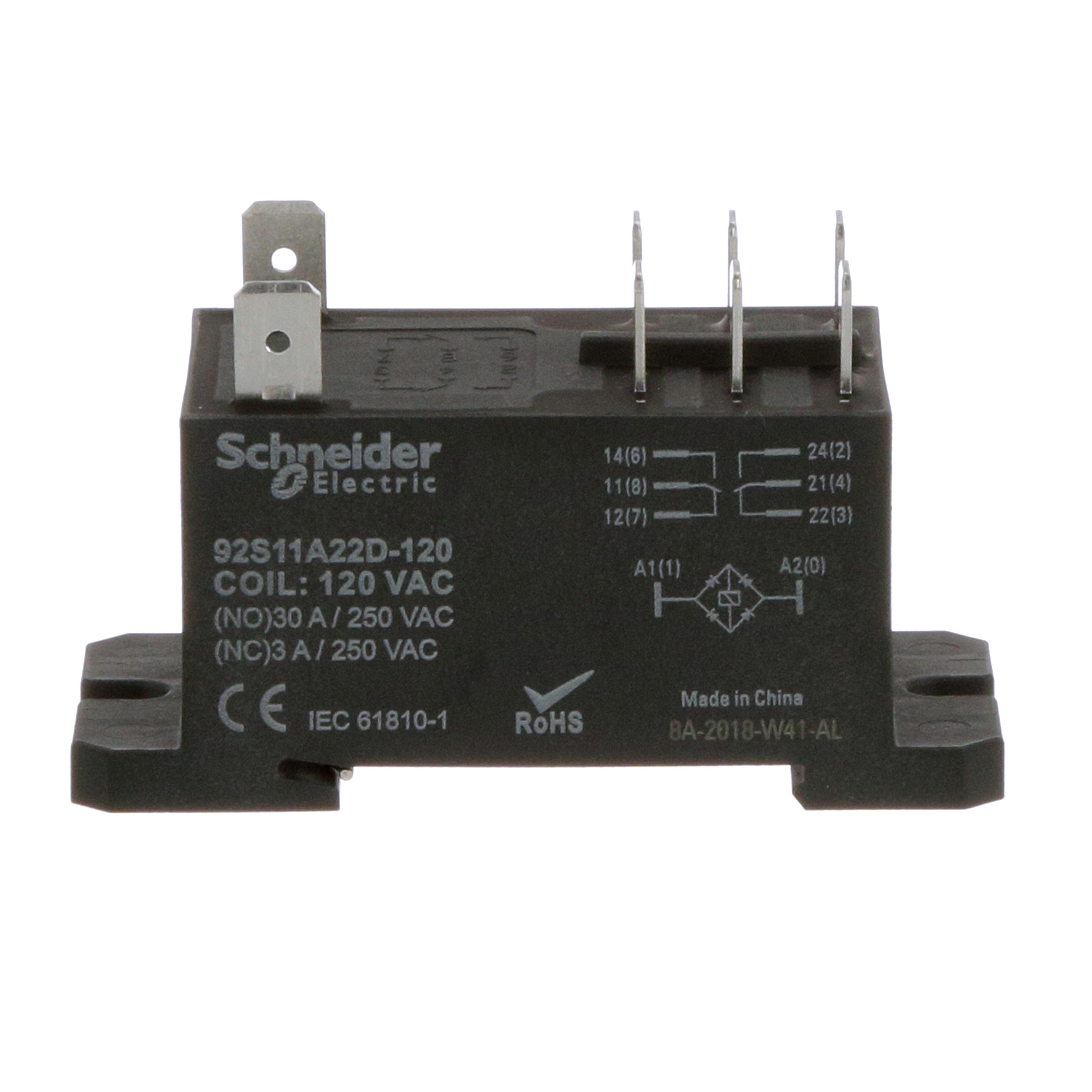 Schneider Electric 92S11A22D-120 Power Relays