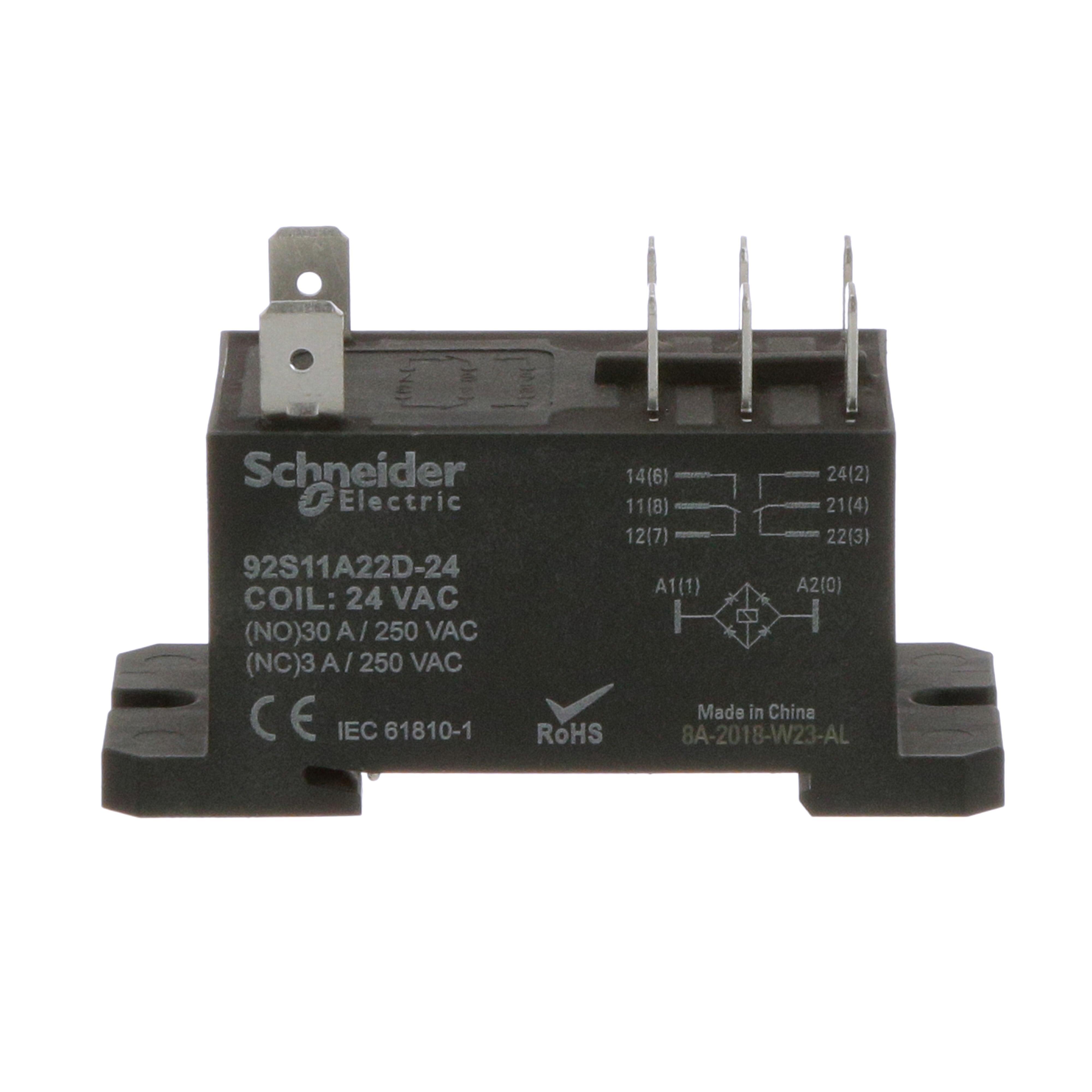 Schneider Electric 92S11A22D-24 Power Relays