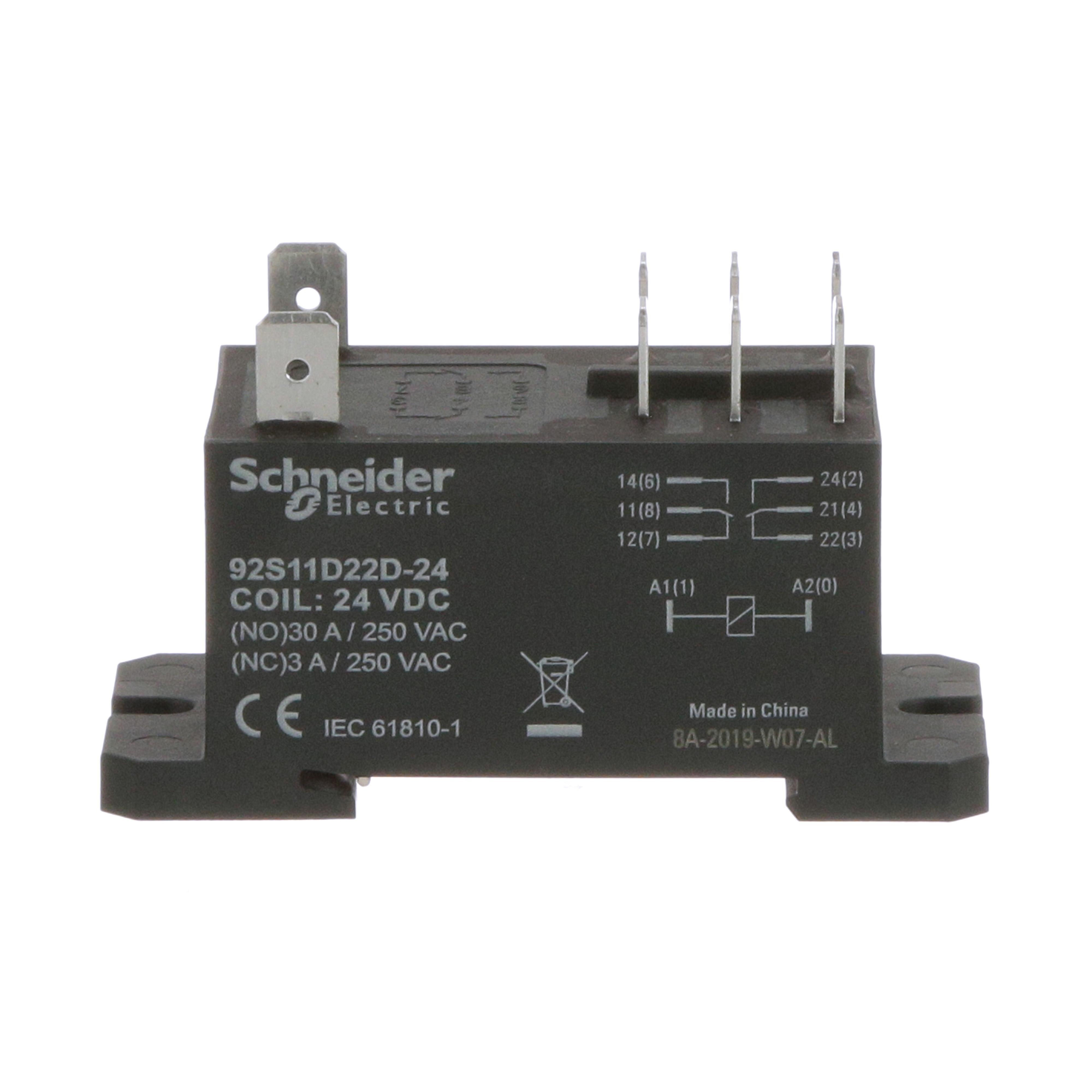 Schneider Electric 92S11D22D-24 Power Relays