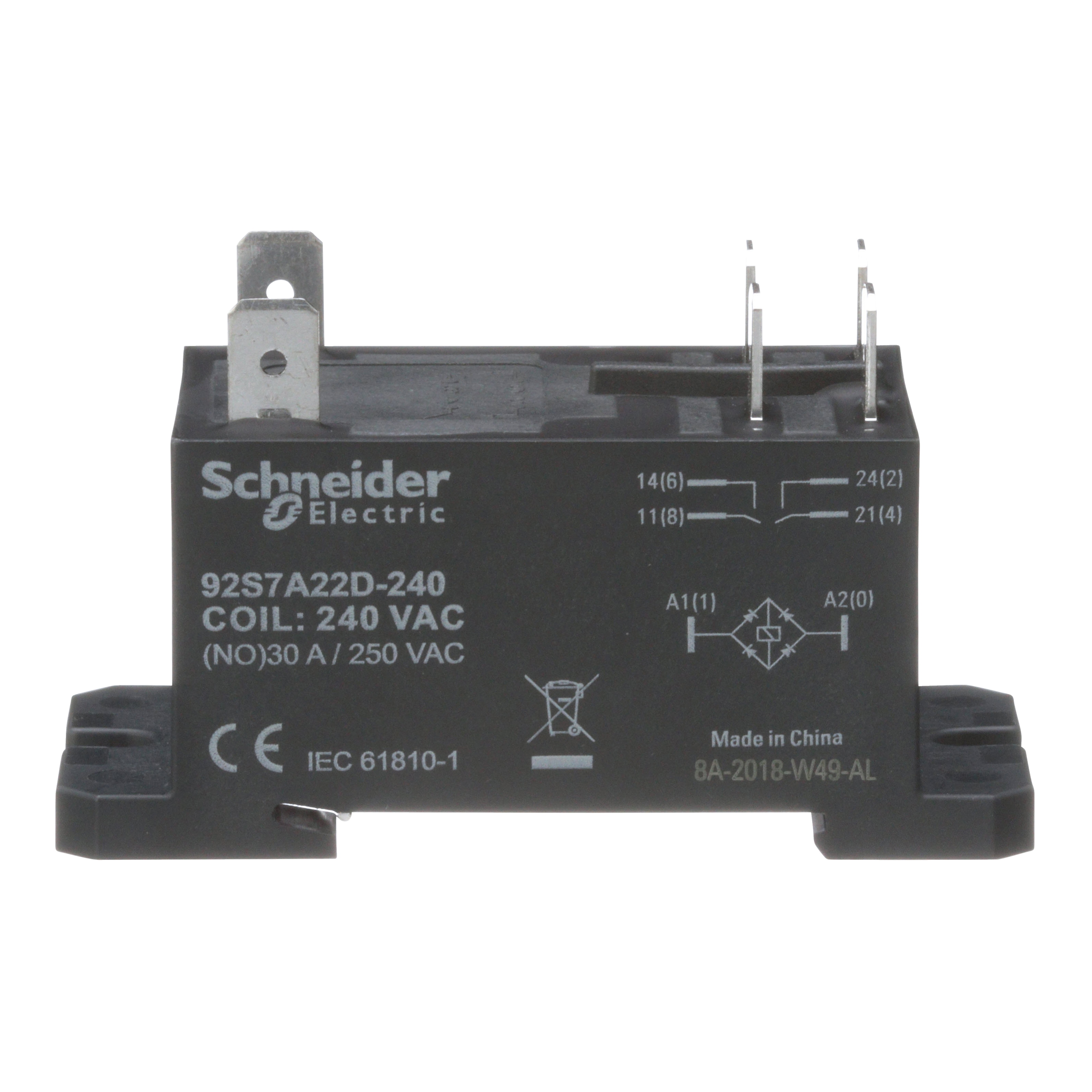 Schneider Electric 92S7A22D-240 Power Relays