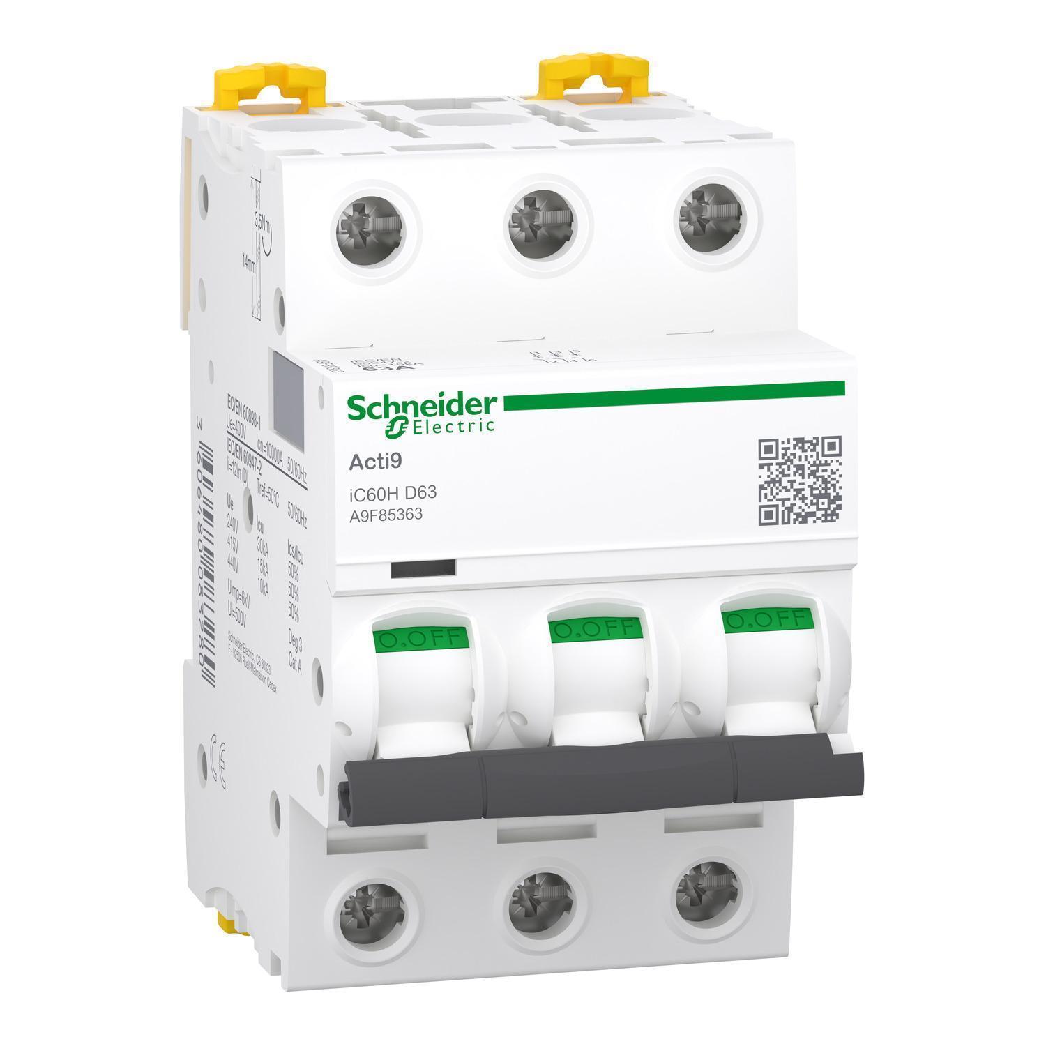 Schneider Electric A9F85363 Miniature Circuit Breakers