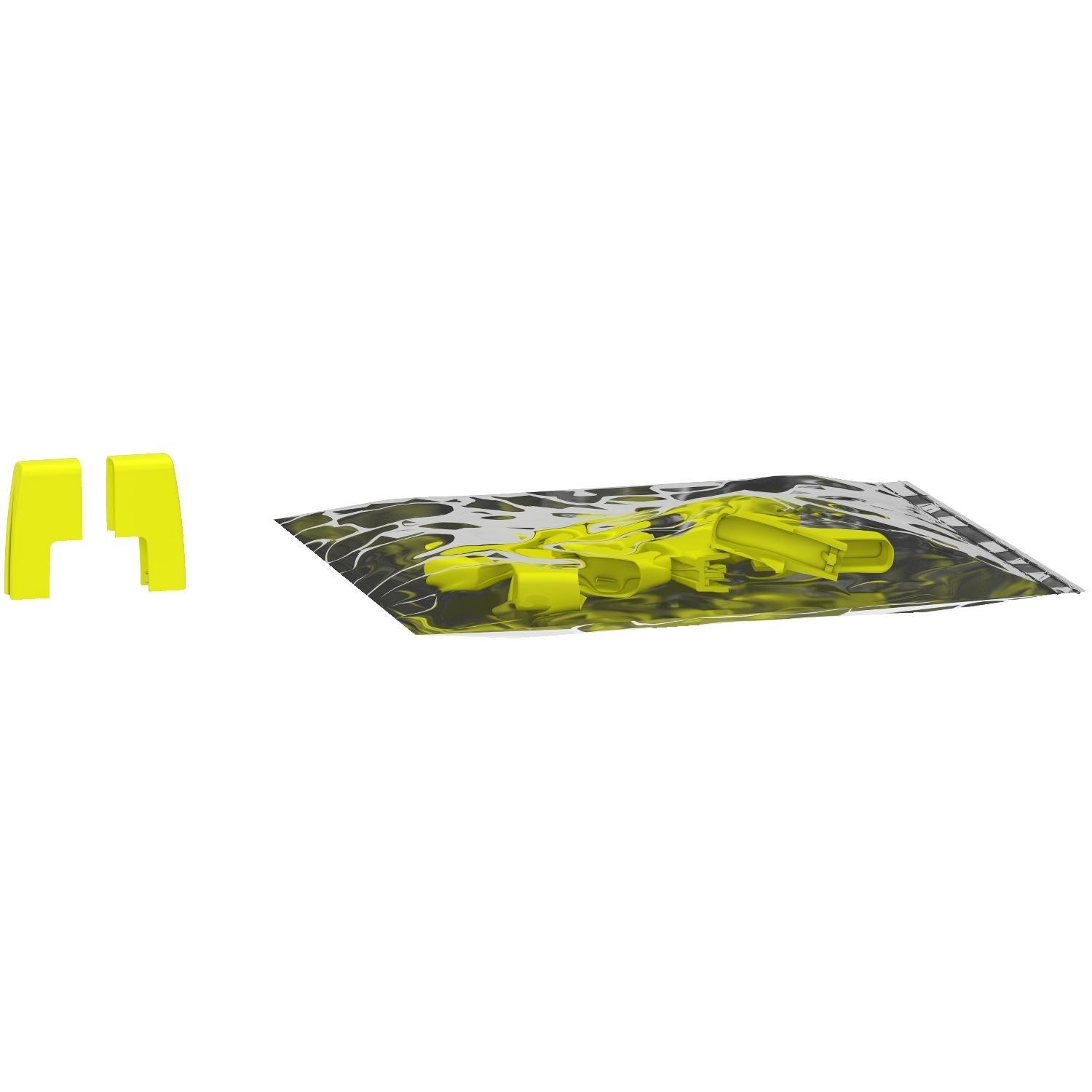 Schneider Electric Acti 9™ A9XPE110 End Side Cover, For Use With Acti 9, Multi 9™ C60H, C60L, C60N, C60CTRL Combination Busbar, 1-Pole, Yellow