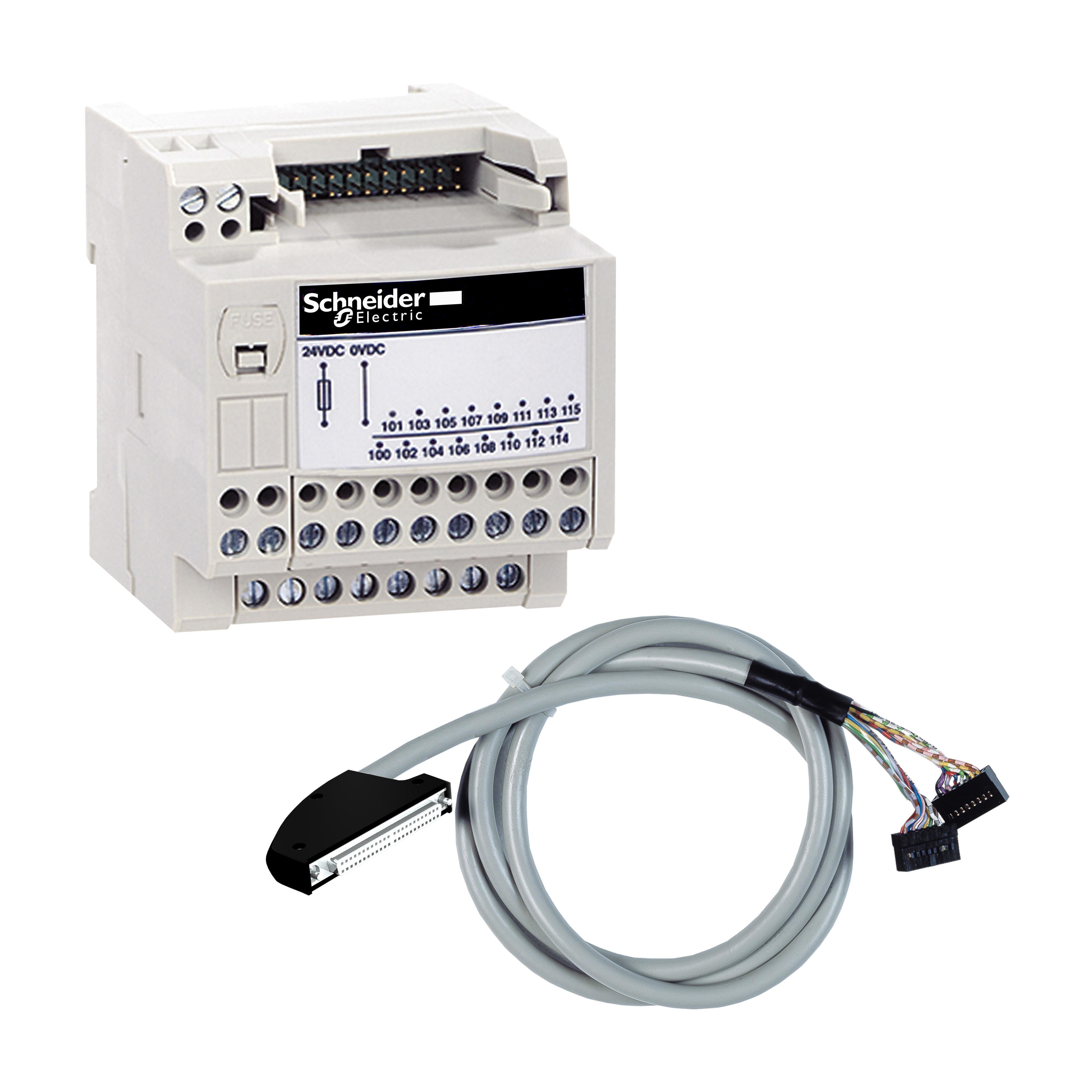 Schneider Electric ABE7H08R21 PLC Terminal Bases