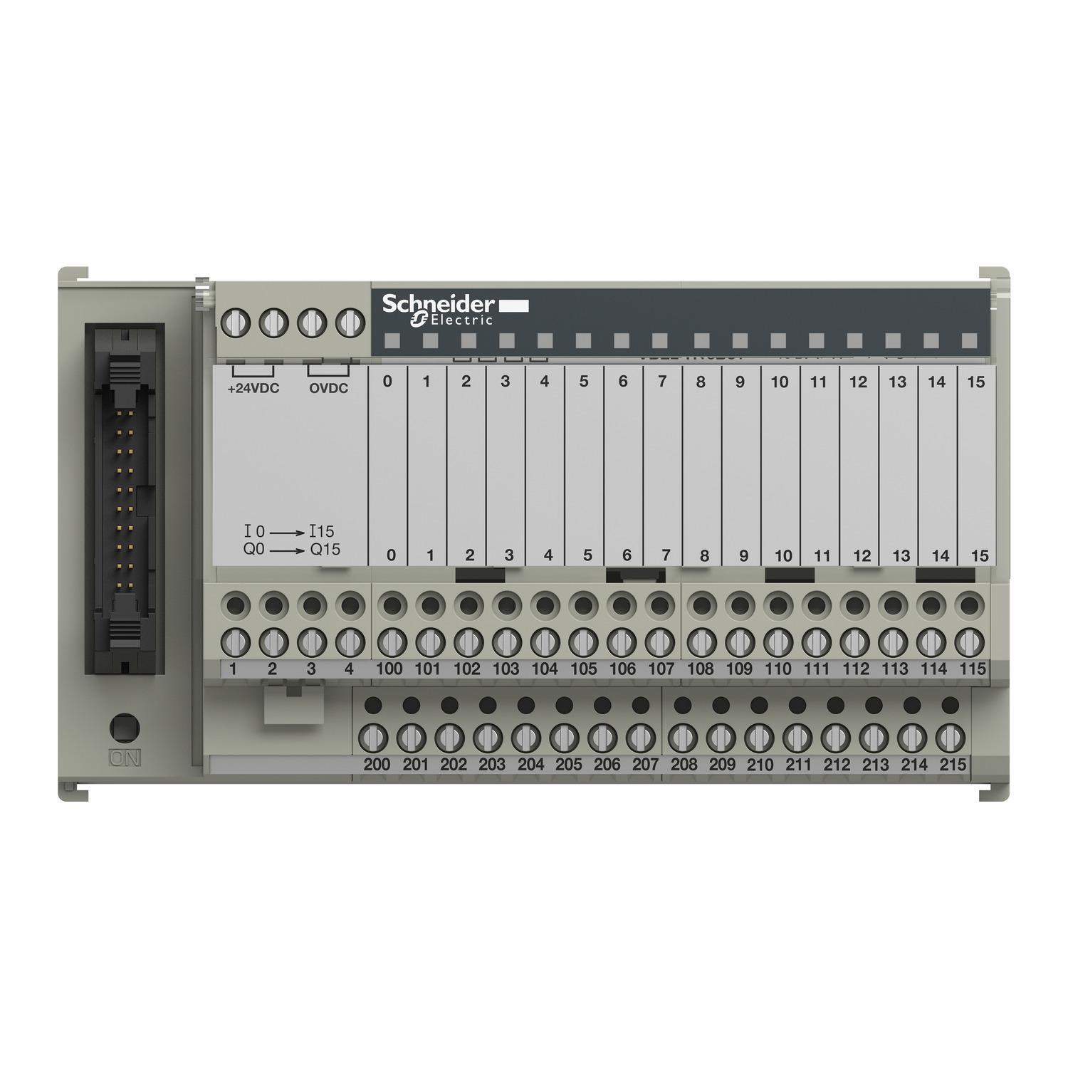 Schneider Electric ABE7H16R21 Distributed I/O Terminal Bases