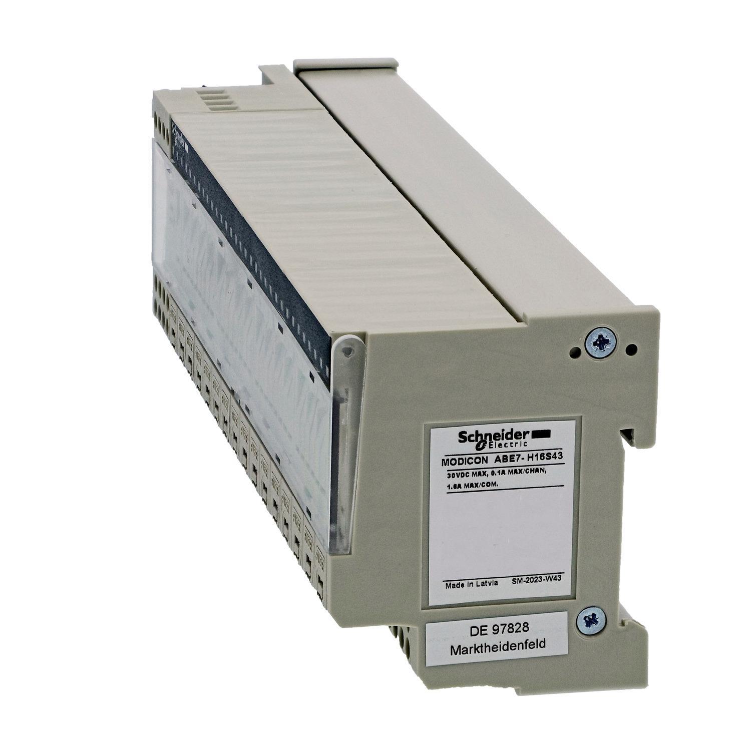 Schneider Electric ABE7H16S43 Distributed I/O Terminal Bases