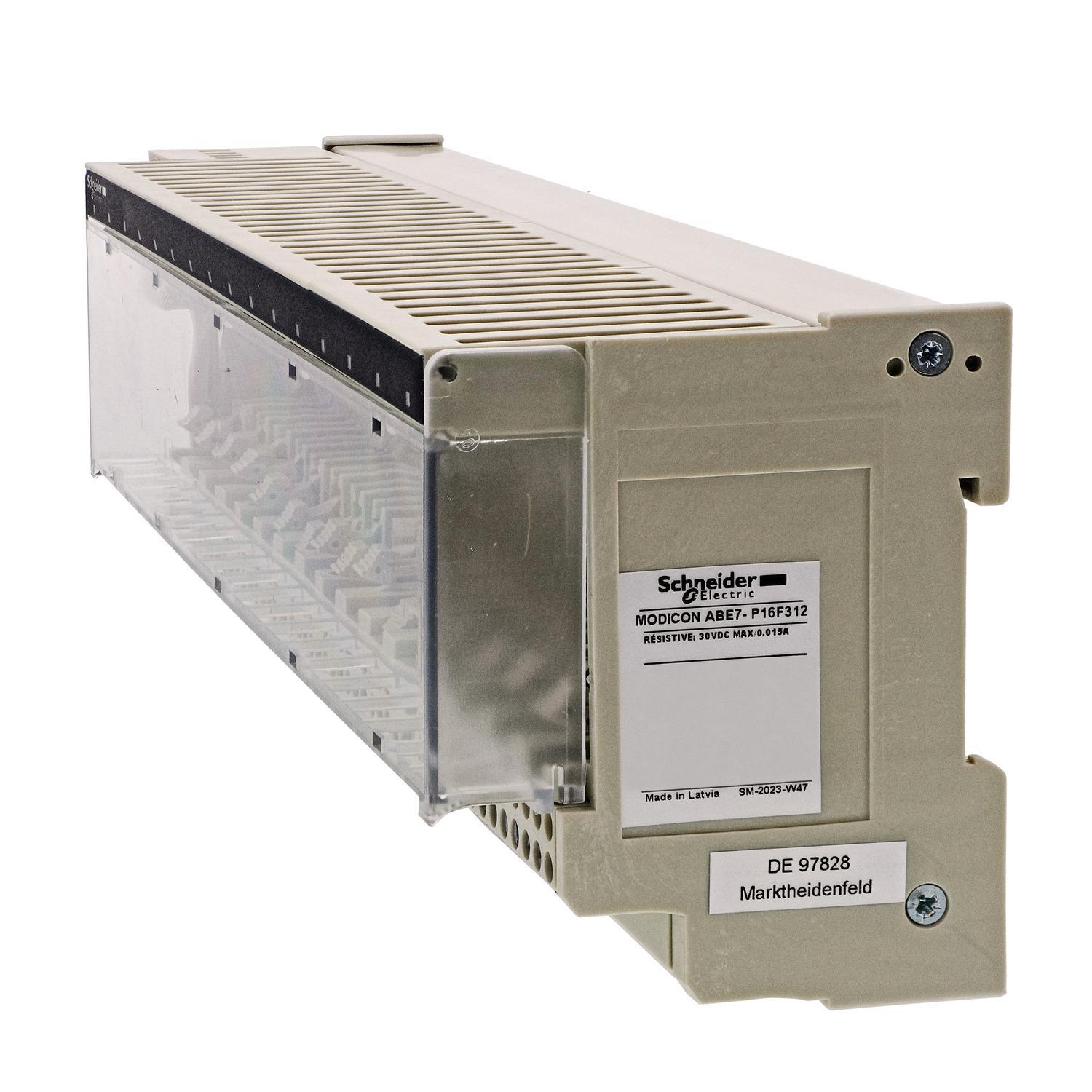 Schneider Electric ABE7P16F312 Relay & Timer Bases-Sockets