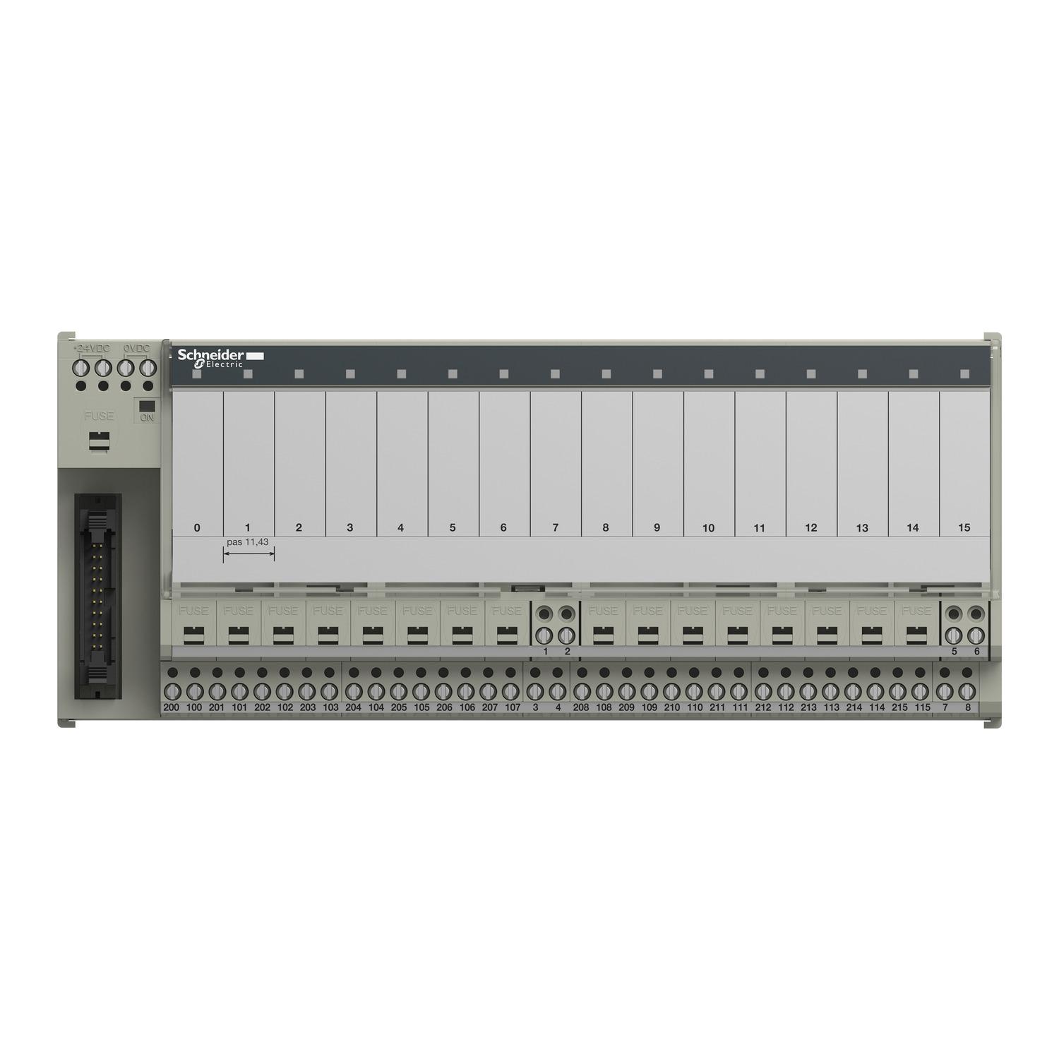 Schneider Electric ABE7P16T214 Relay & Timer Bases-Sockets