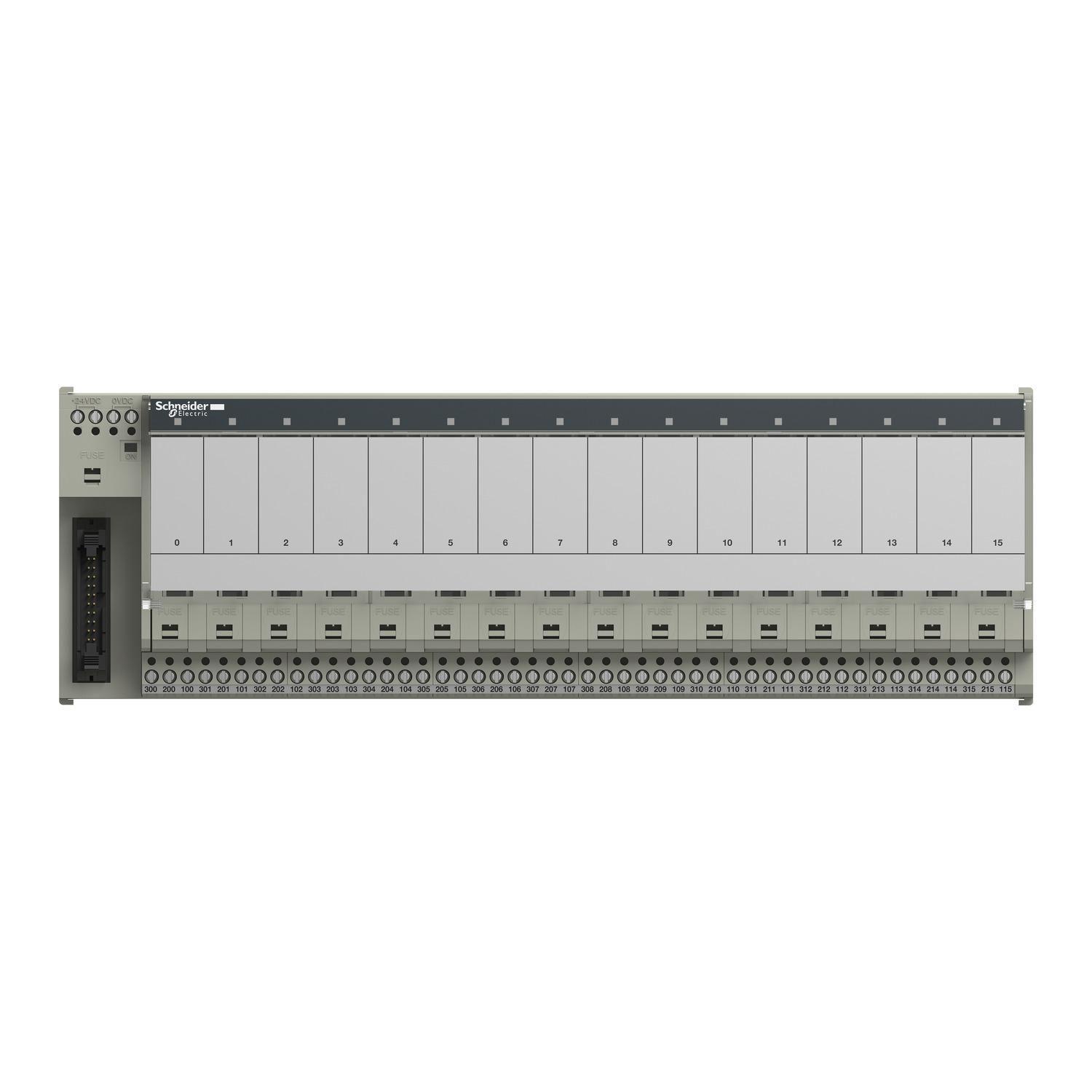 Schneider Electric ABE7P16T334 Relay & Timer Bases-Sockets