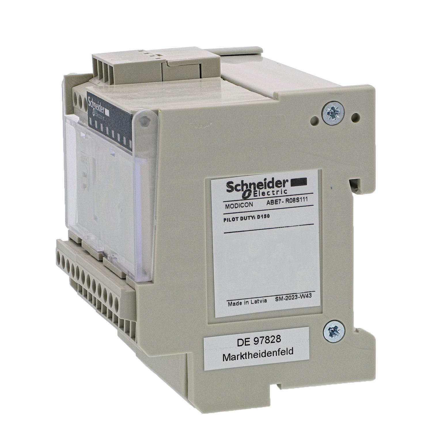 Schneider Electric ABE7R08S111 PLC Terminal Bases