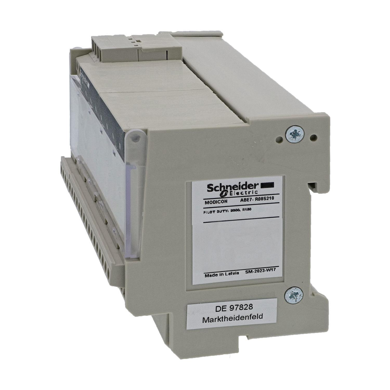 Schneider Electric ABE7R08S210 PLC Terminal Bases