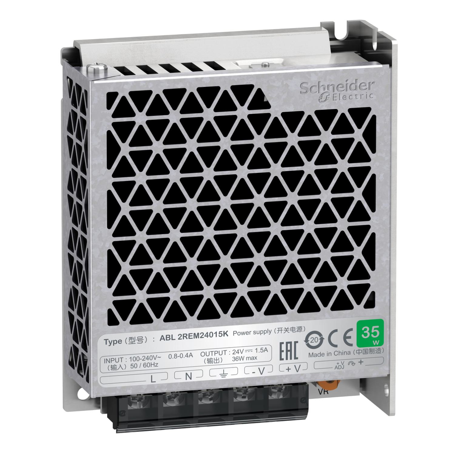 Schneider Electric ABL2REM24015K DC Power Supplies