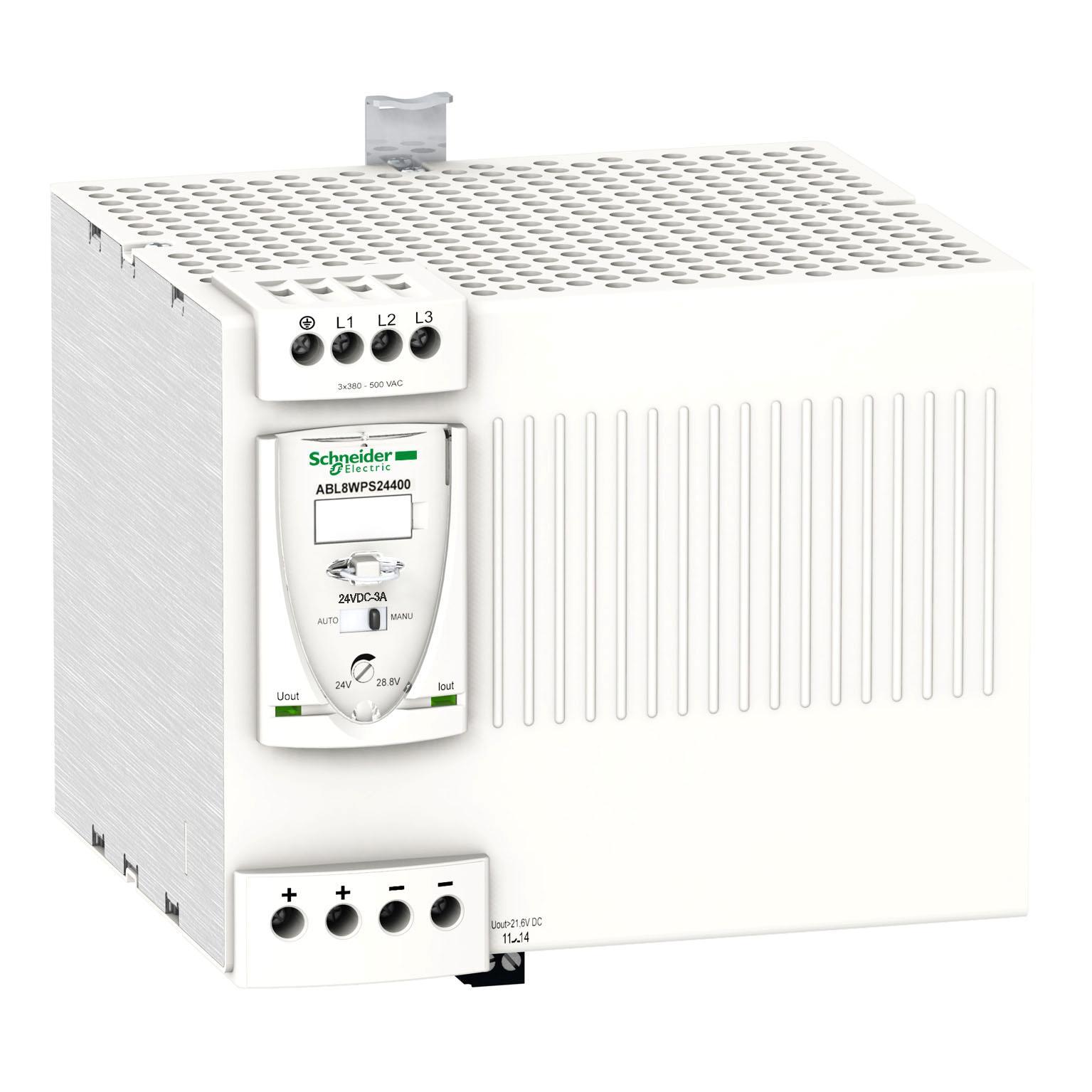 Schneider Electric ABL8WPS24400 DC Power Supplies