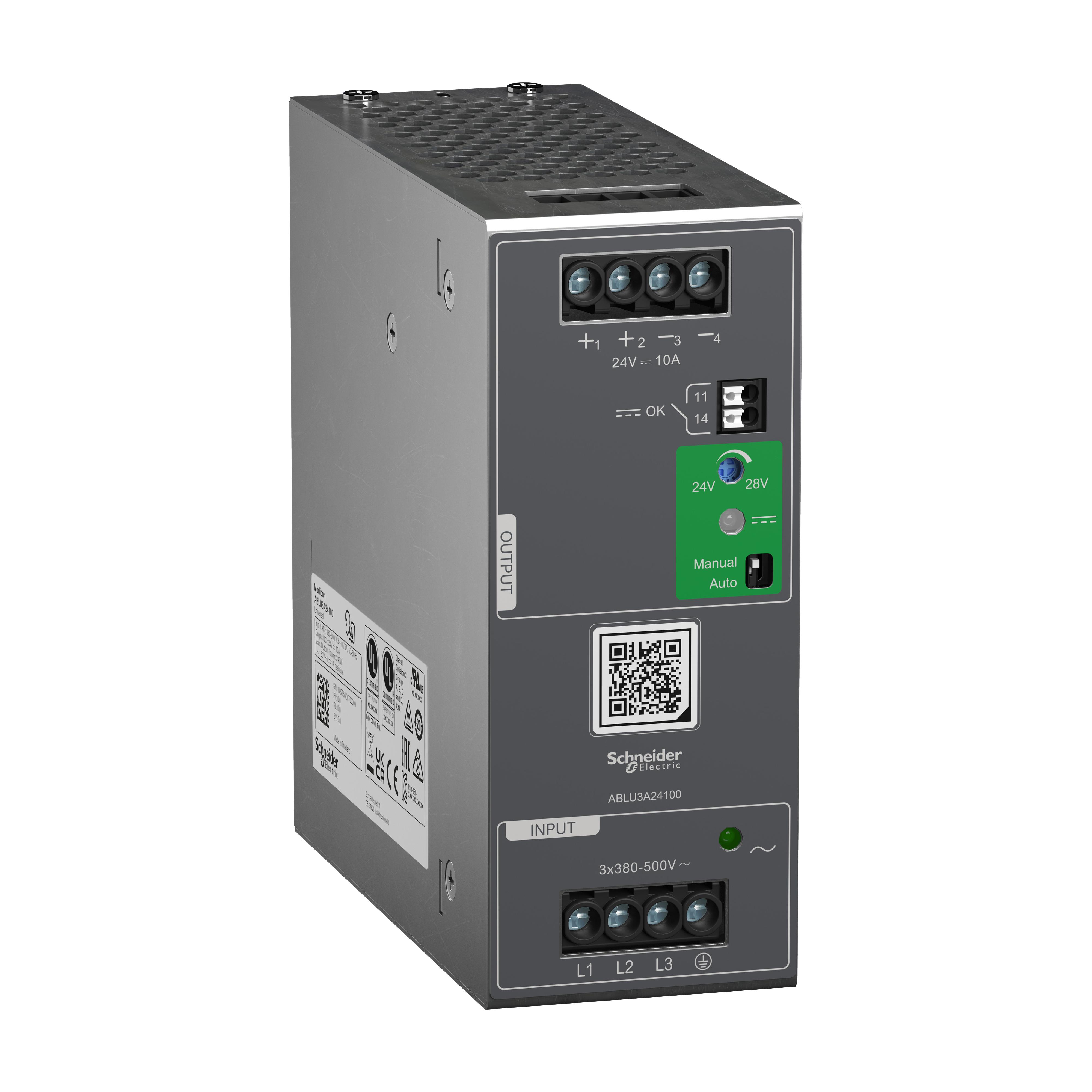 Schneider Electric ABLU3A24100 AC Power Supplies