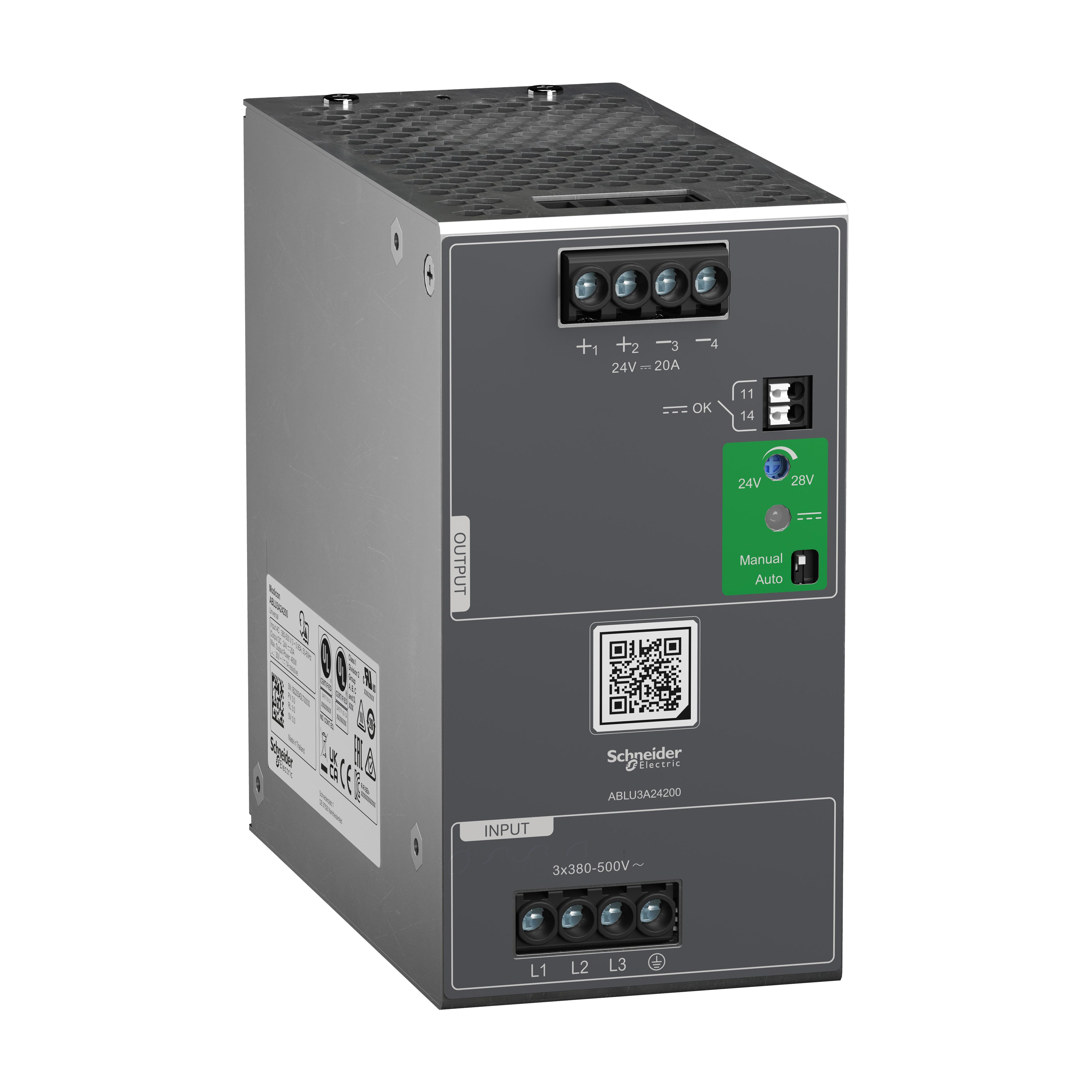 Schneider Electric ABLU3A24200 AC Power Supplies